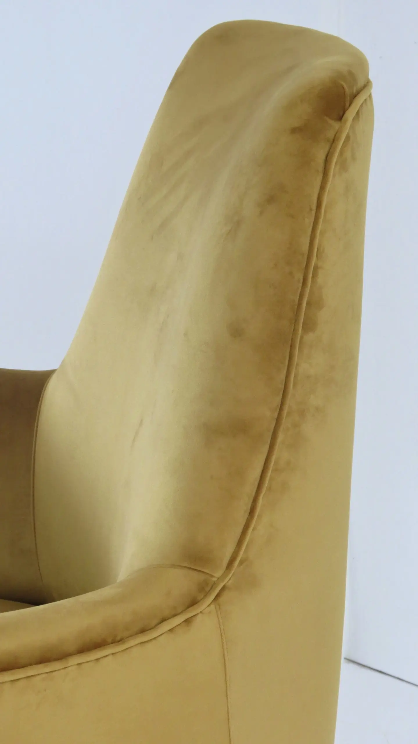 Pair of Rare Gold Ico & Luisa Parisi Armchairs by Isa, 1952 — photo 12