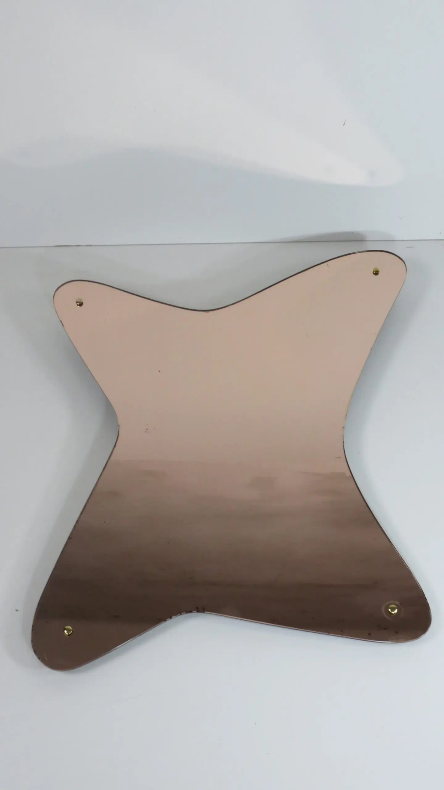 Rare Large Italian Pink Wall Mirror, Irregular Shape, circa 1950 — photo 14