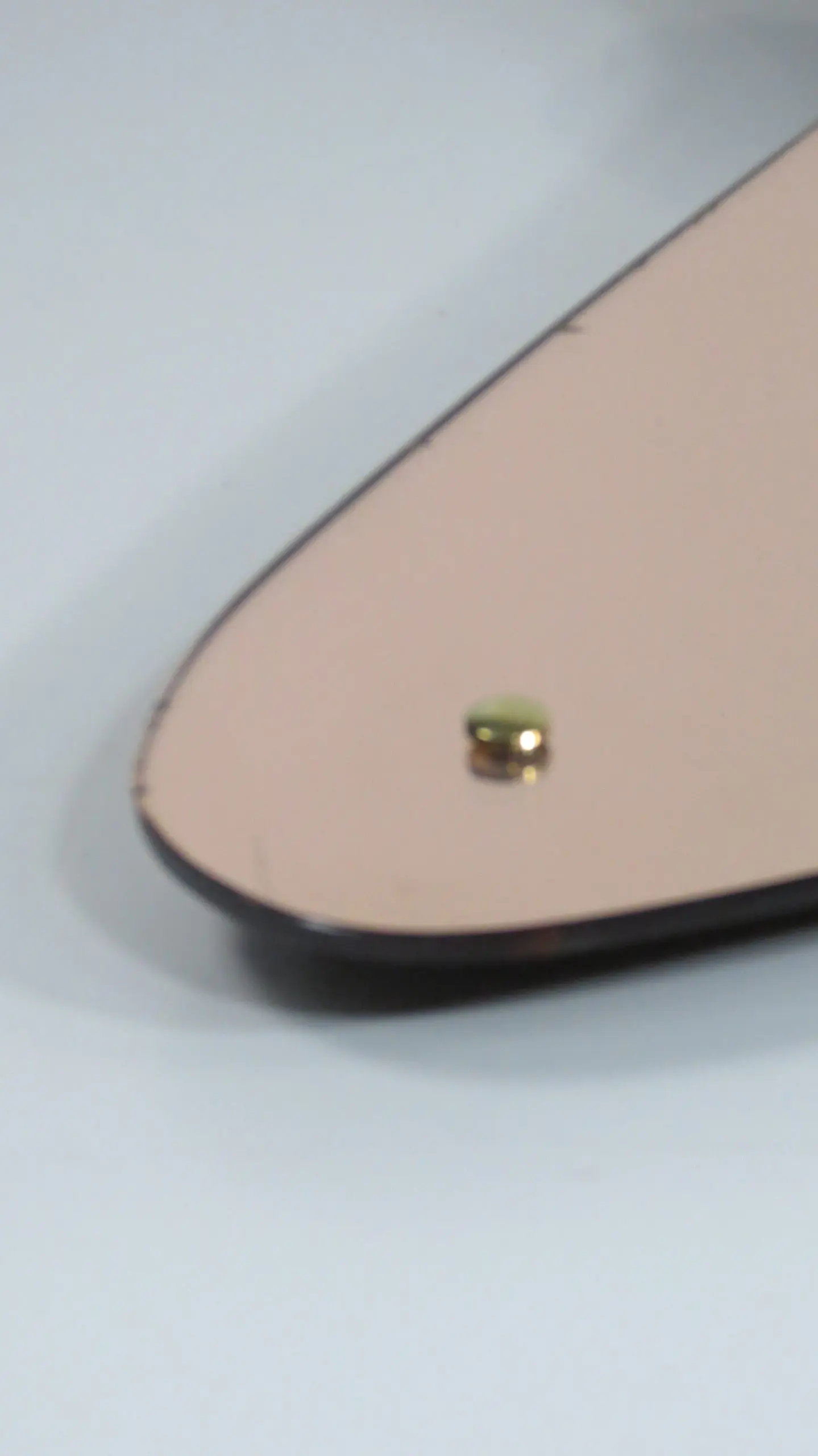 Rare Large Italian Pink Wall Mirror, Irregular Shape, circa 1950 — photo 7