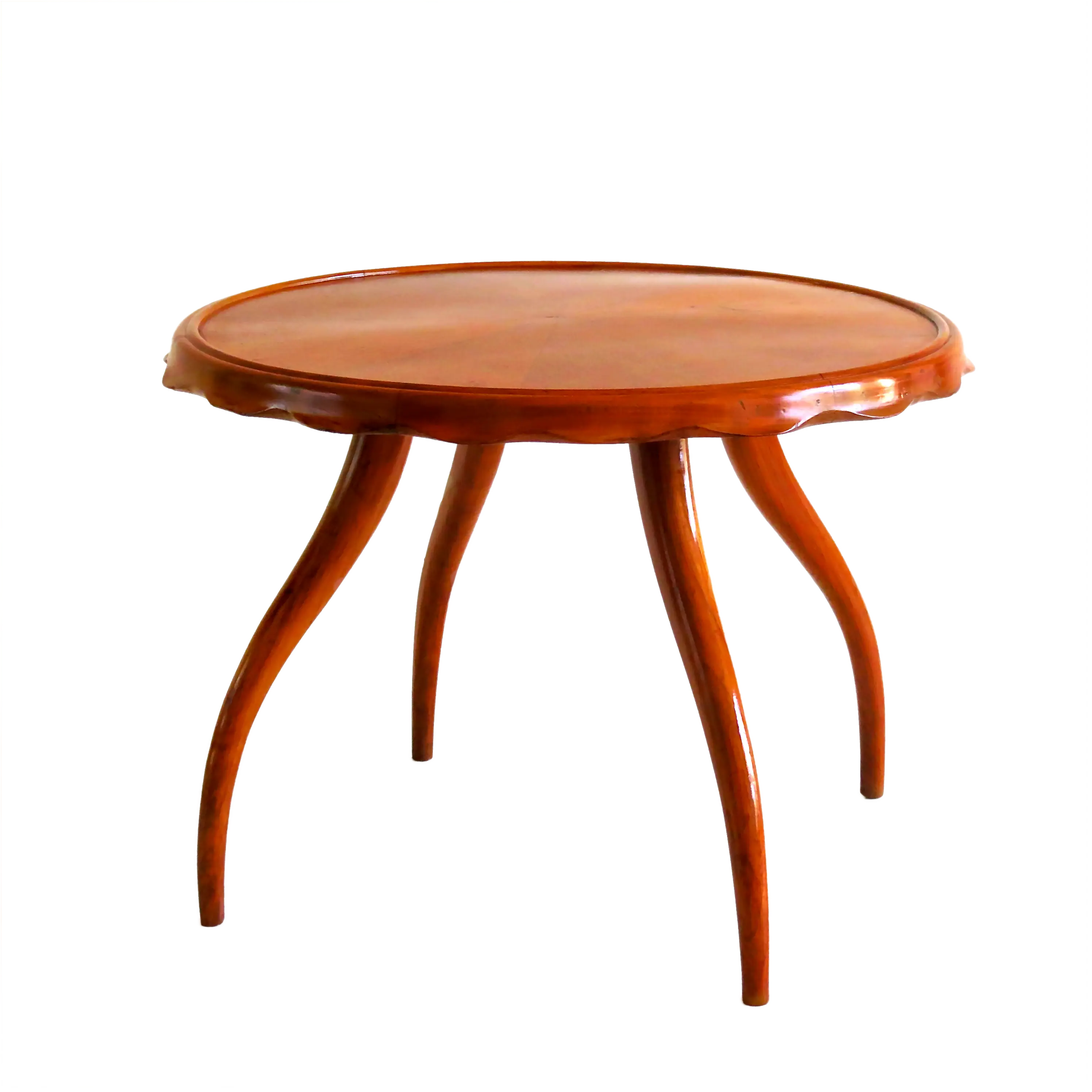 Osvaldo Borsani Round Coffee Table, 1940 — Osvaldo Borsani
