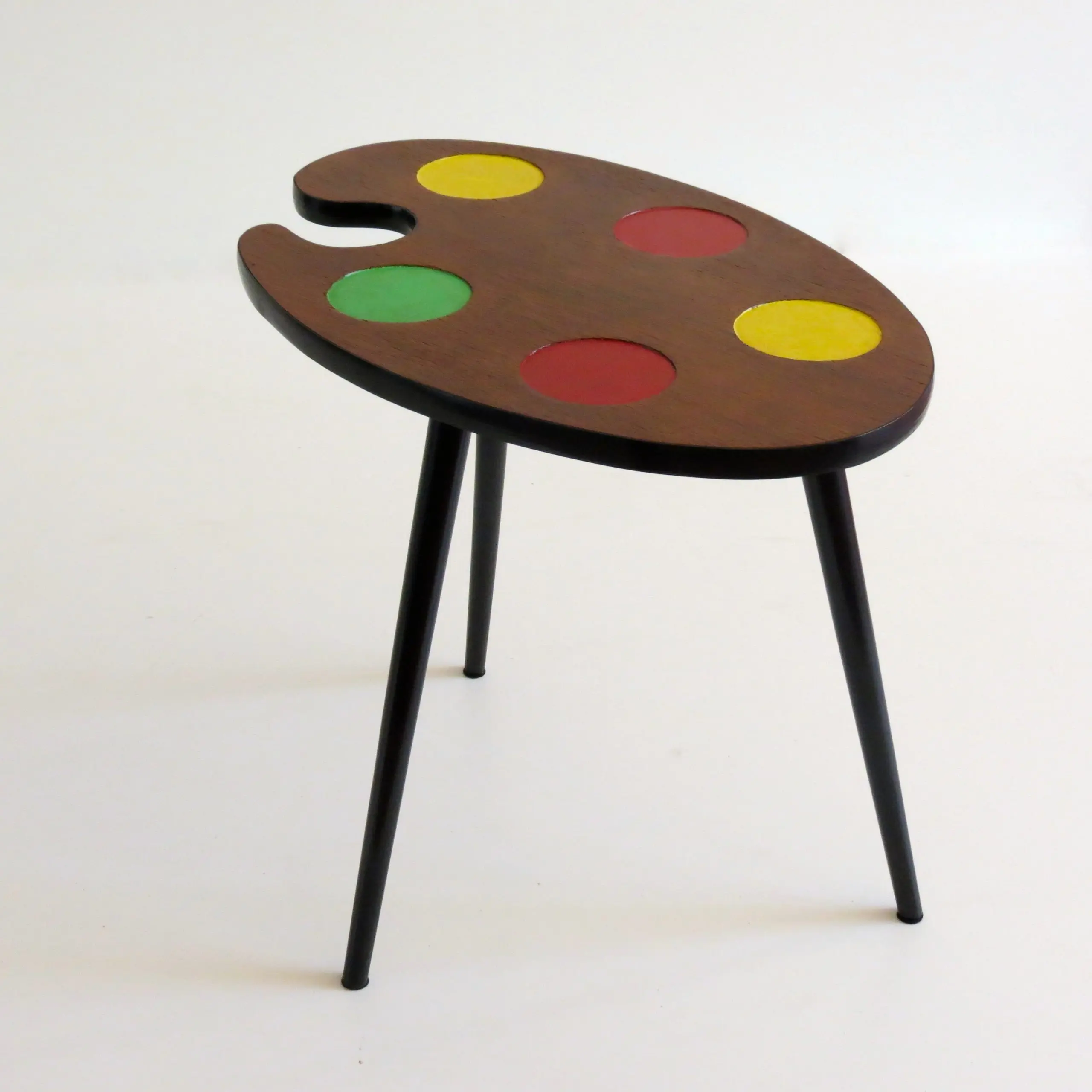 Unique Original Italian Palette Coffee Table, 1950 — photo 4
