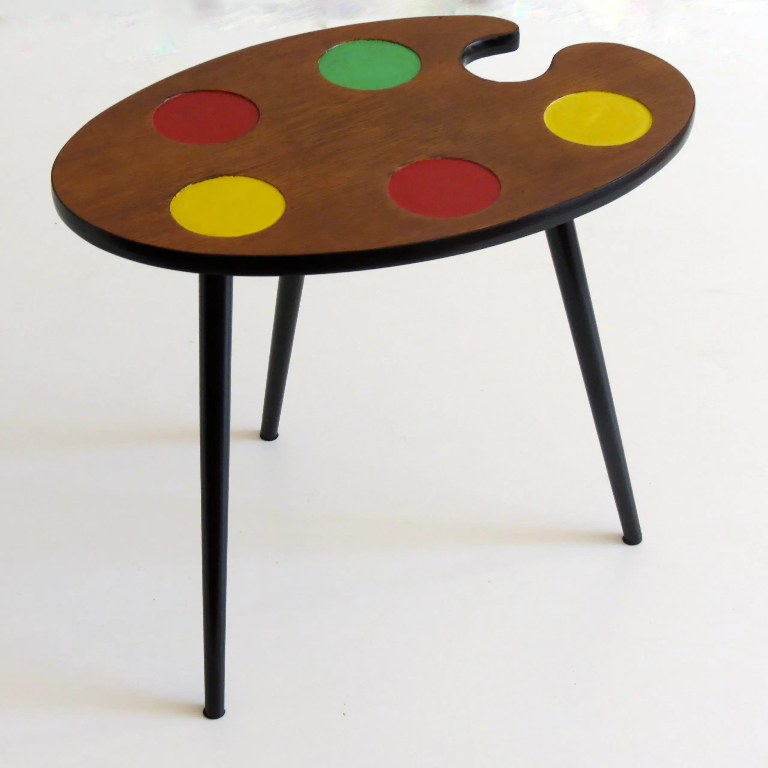 Unique Original Italian Palette Coffee Table, 1950 — photo 5