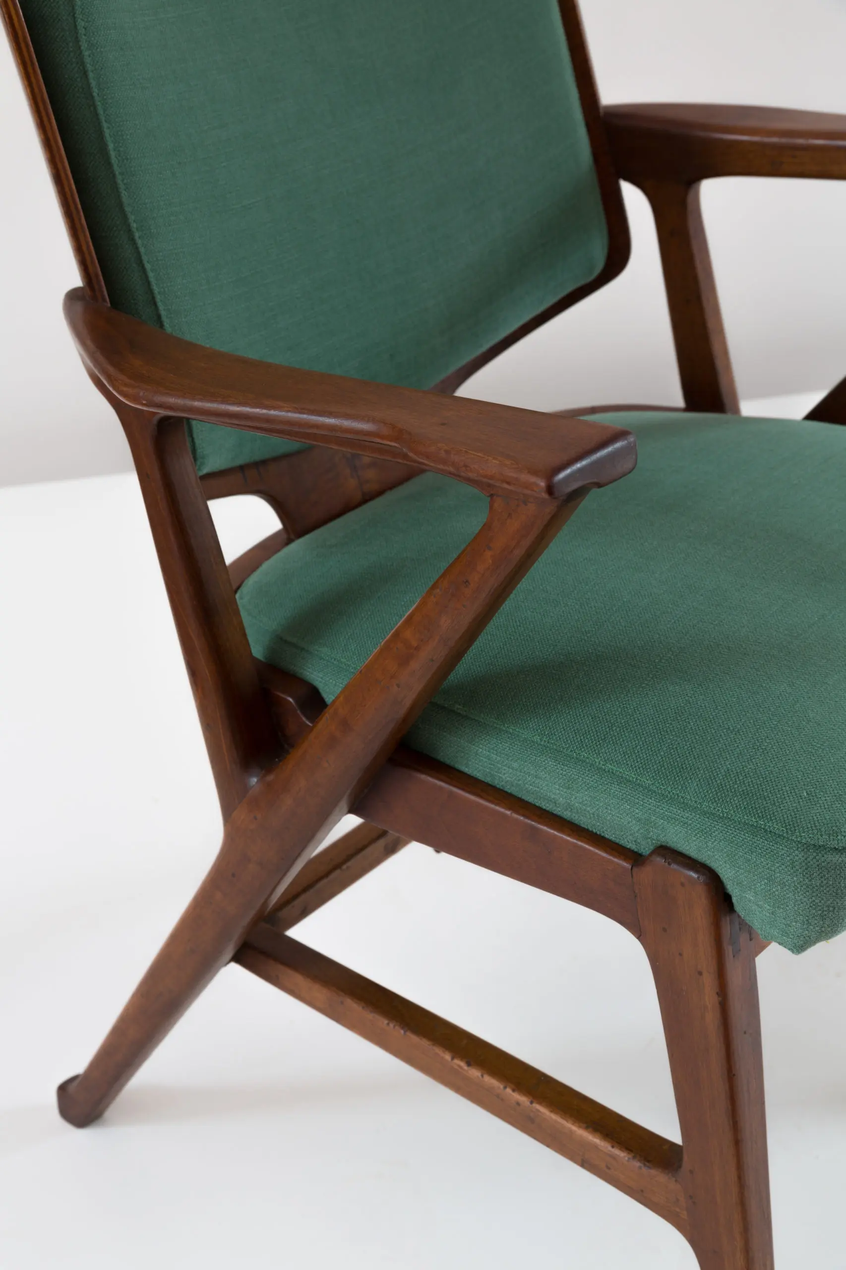 Important and rare set of six Cassina dining armchairs, 1950 — photo 22