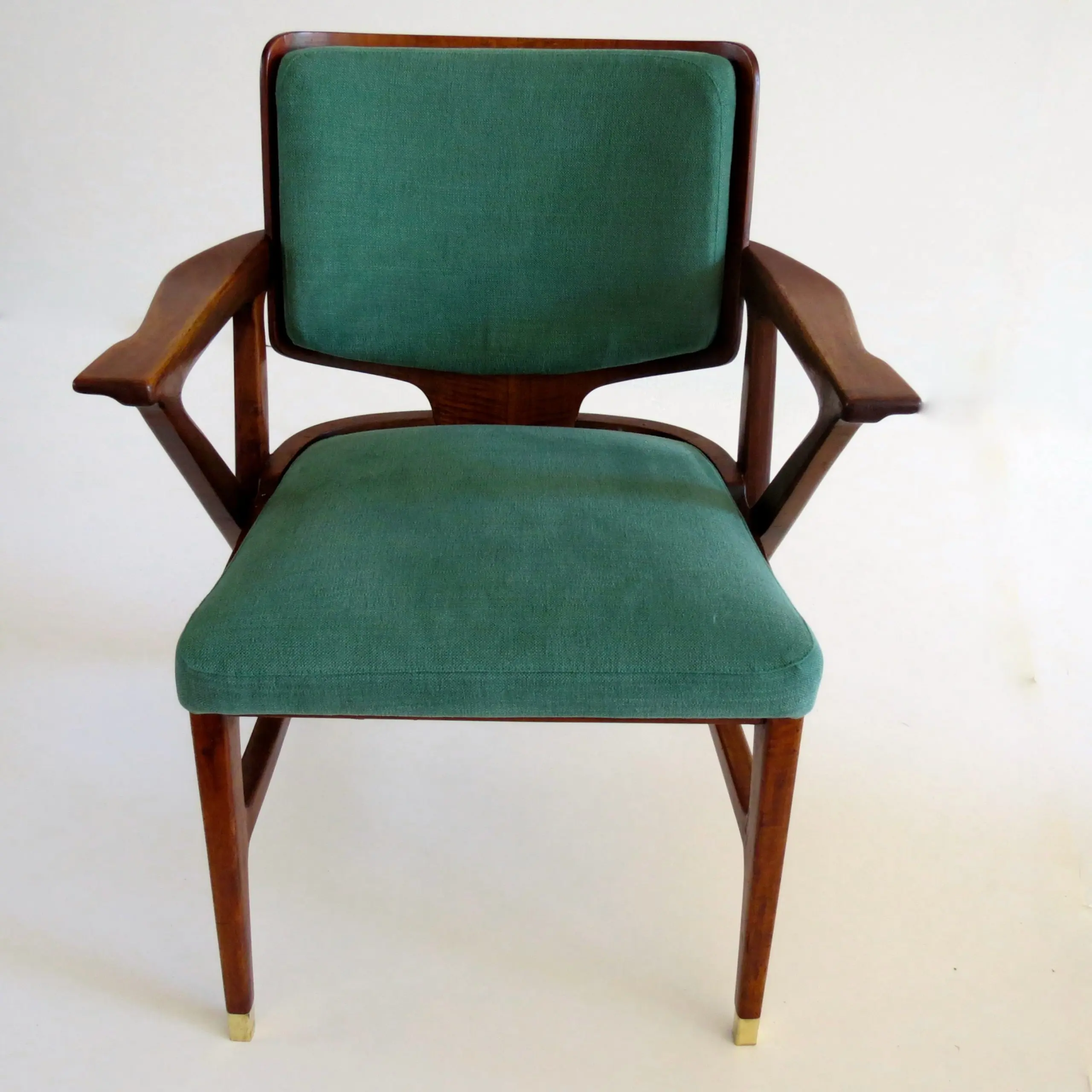 Important and rare set of six Cassina dining armchairs, 1950 — photo 6