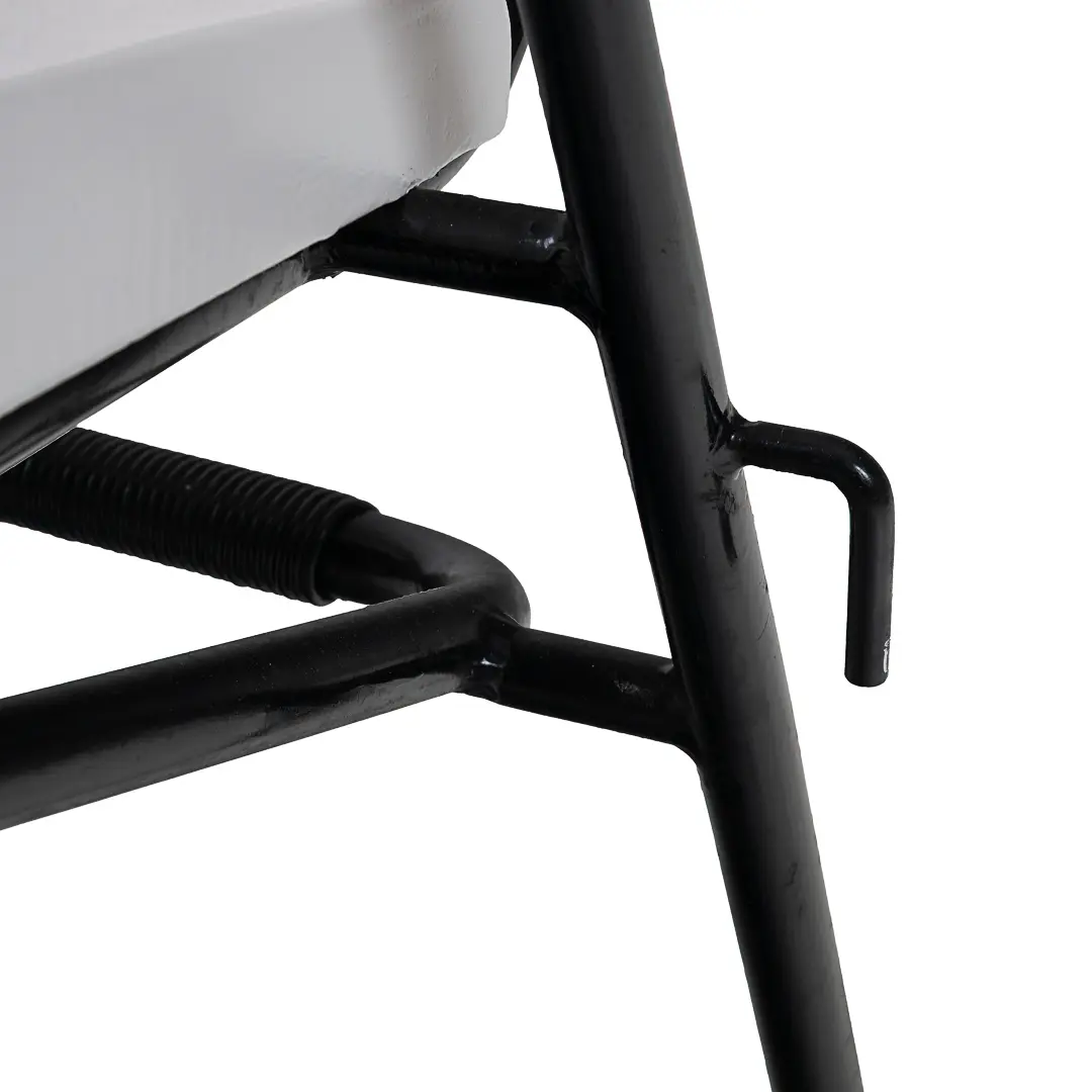 Set of 12 Attr. Studio BBPR Armchairs Withe Laquered Wood Torino 1945 — photo 17