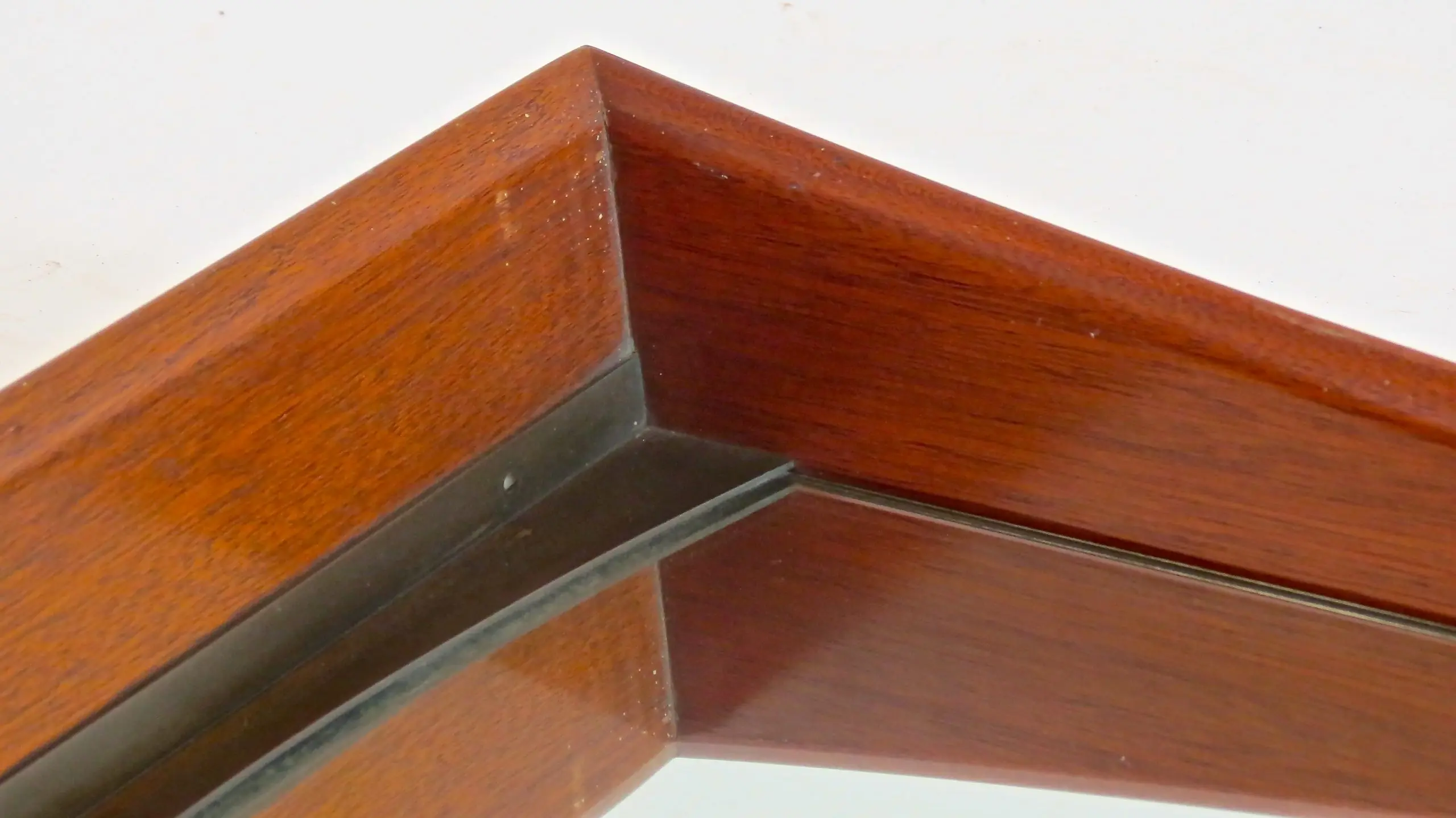 Pair of Walnut Ico Parisi Curved Wall Mirrors, 1950 — photo 12