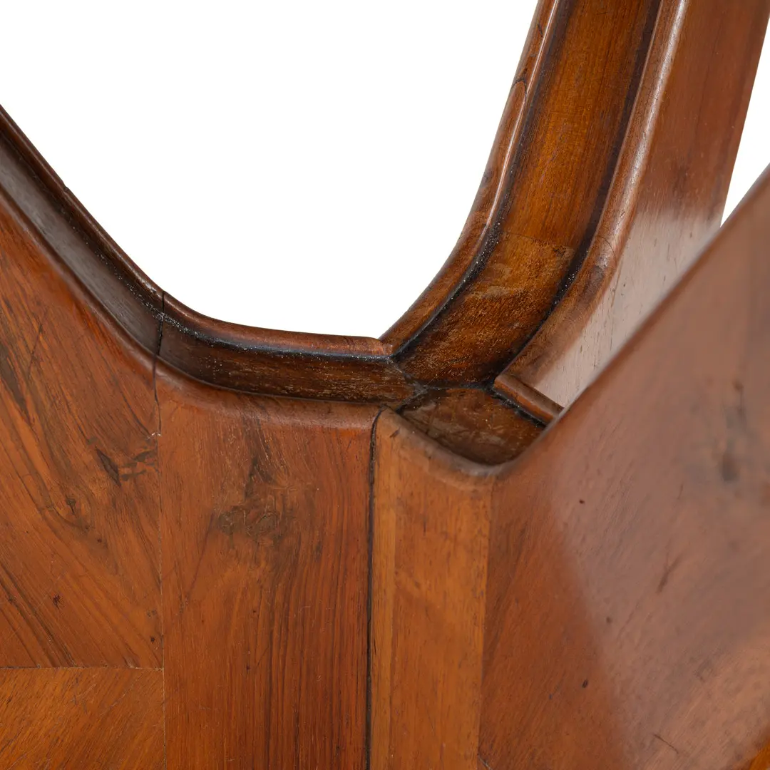 Ico Parisi Round Walnut Dining Table, Three Feet, 1950 — photo 8
