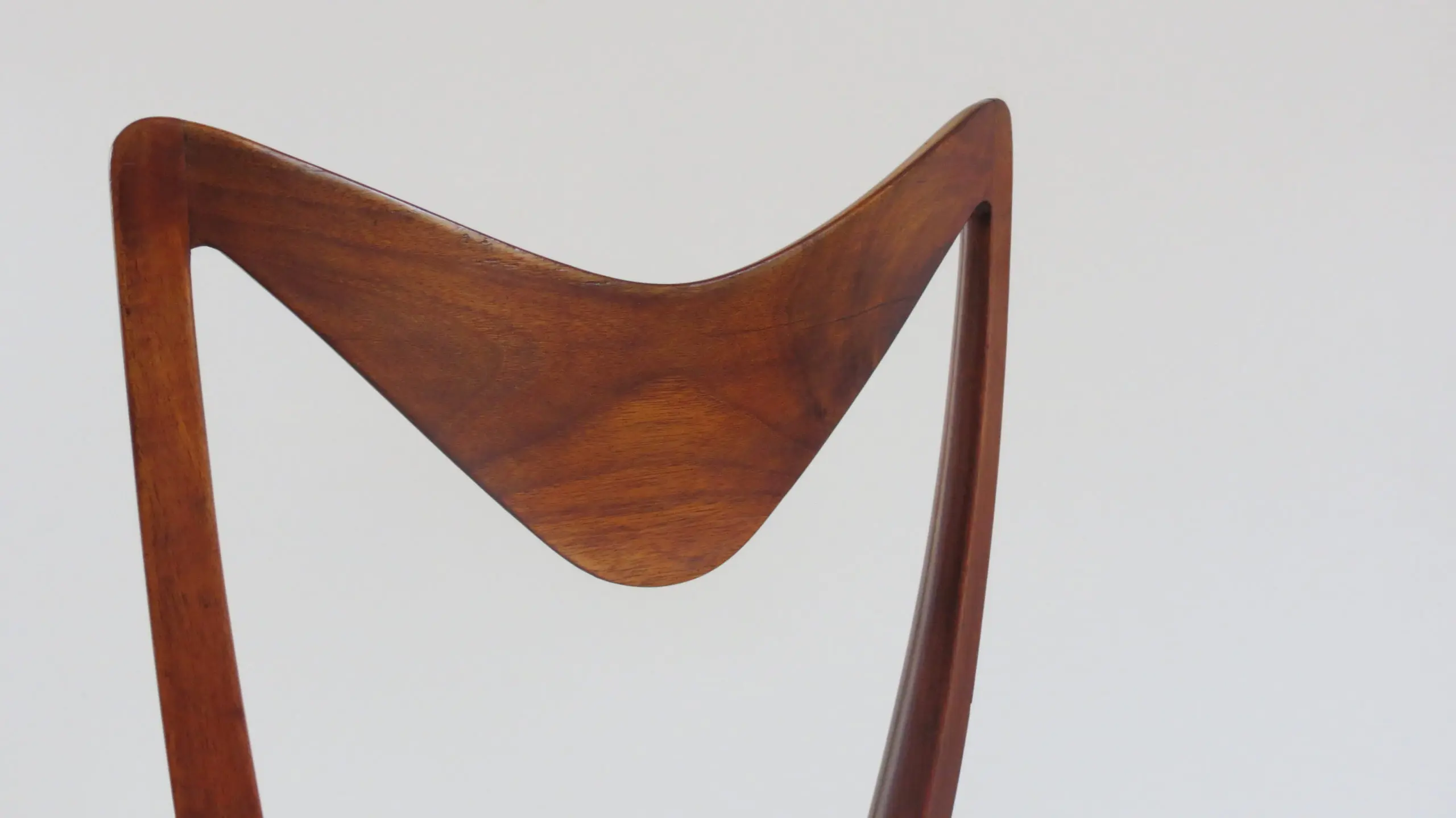 Set of Seven Walnut Dining Room Chairs by Arch, Carlo Enrico Rava, Milano, 1940 — photo 14