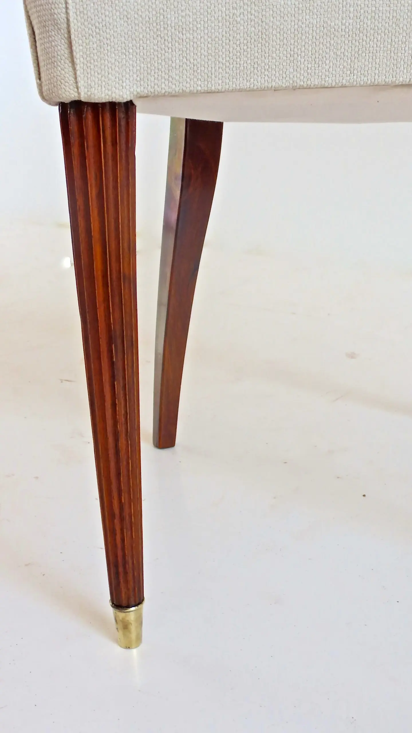 Set of Seven Walnut Dining Room Chairs by Arch, Carlo Enrico Rava, Milano, 1940 — photo 11