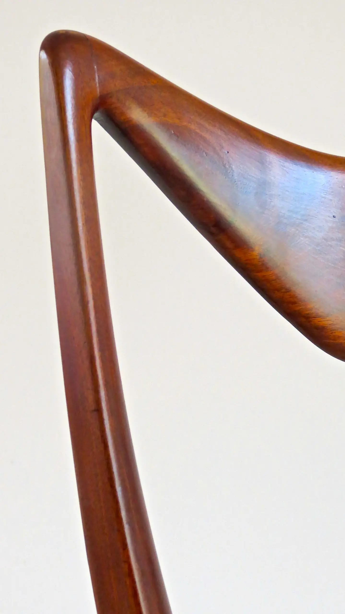Set of Seven Walnut Dining Room Chairs by Arch, Carlo Enrico Rava, Milano, 1940 — photo 10