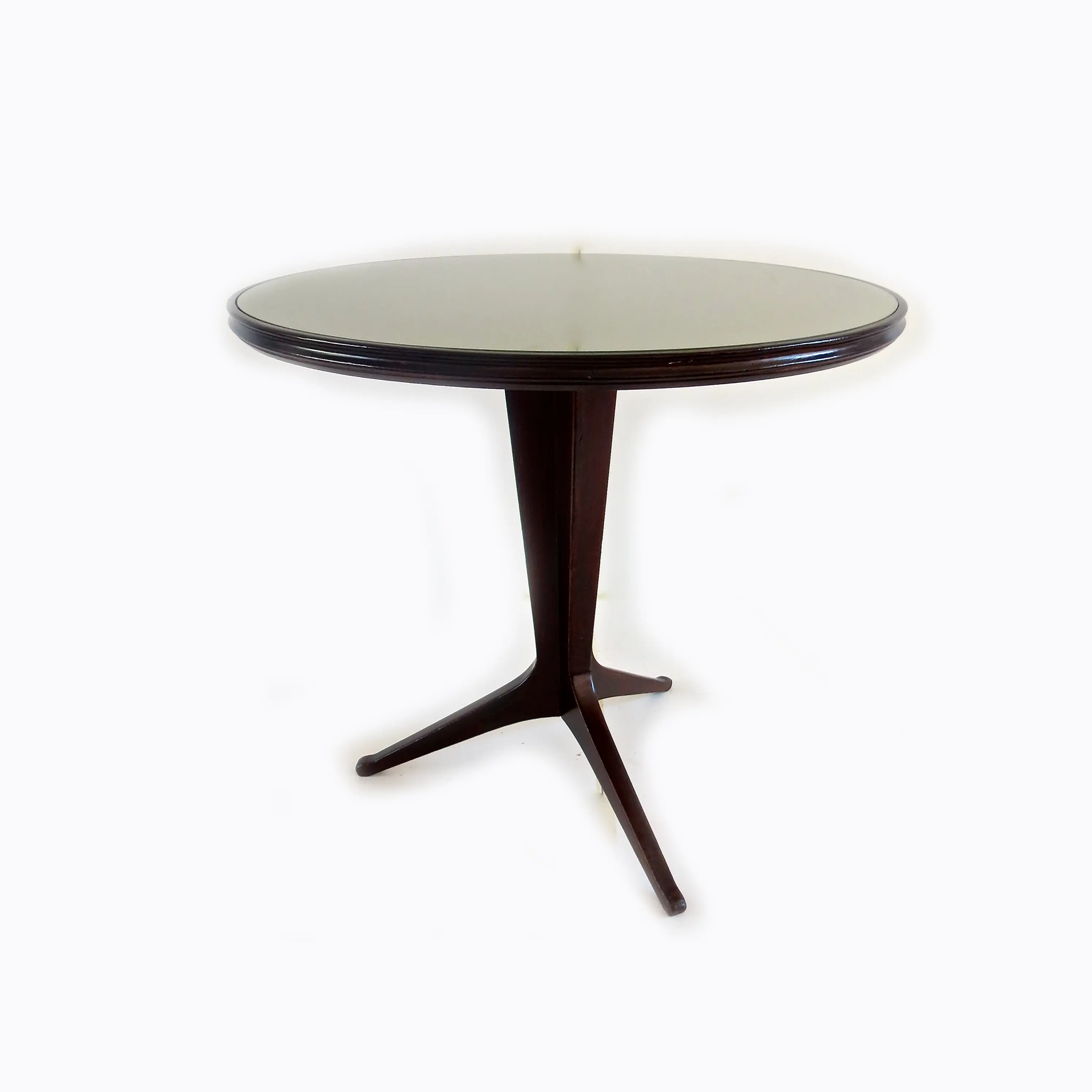 Round Walnut Center Table Attributed to Ico Parisi, 1950 — photo 10
