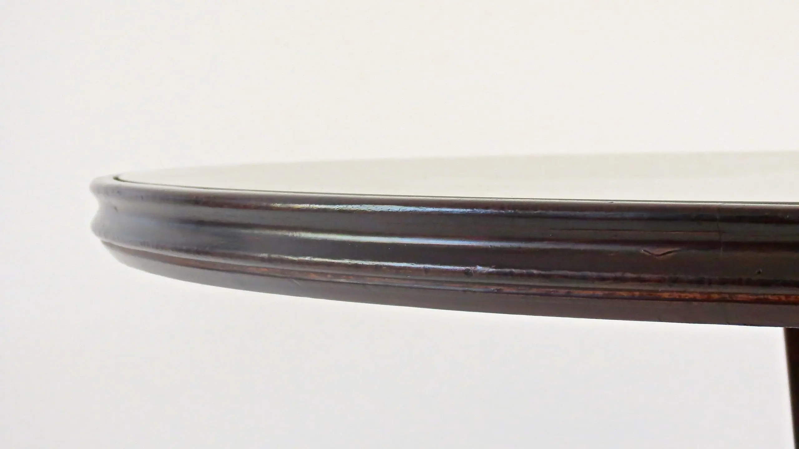 Round Walnut Center Table Attributed to Ico Parisi, 1950 — image 3