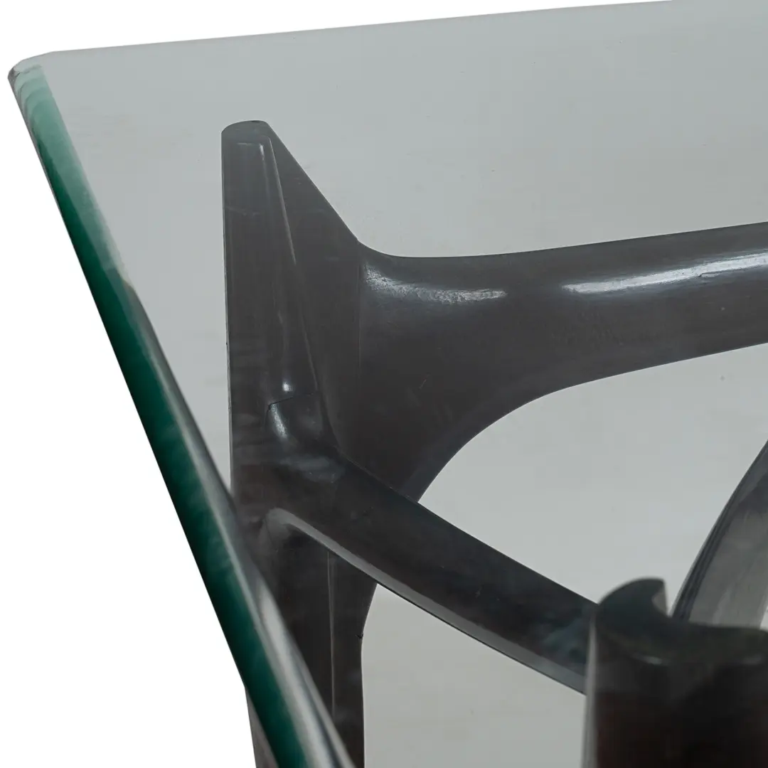 Important sculptural and unique FONTANA ARTE dining table, attr. Ico Parisi 1950 — photo 8