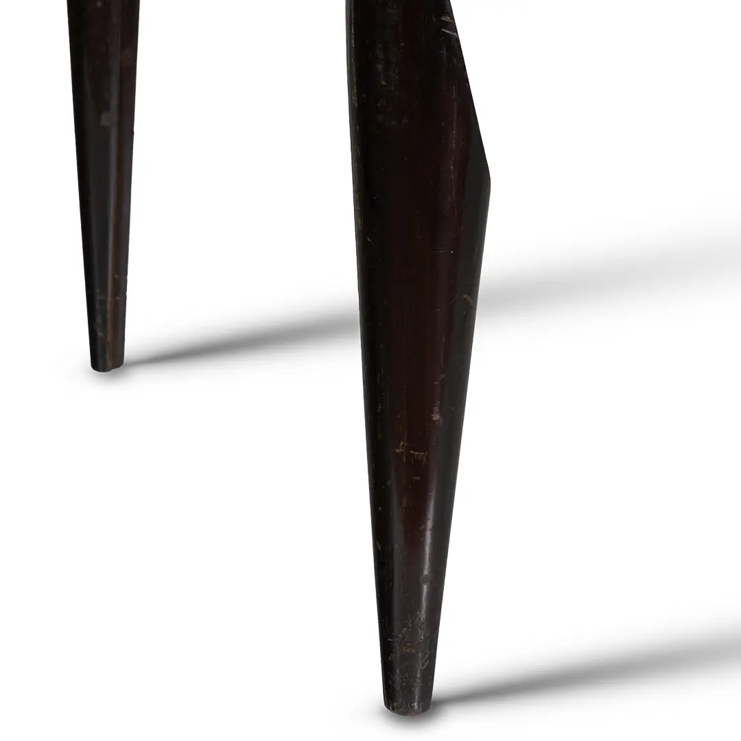 Important sculptural and unique FONTANA ARTE dining table, attr. Ico Parisi 1950 — photo 4