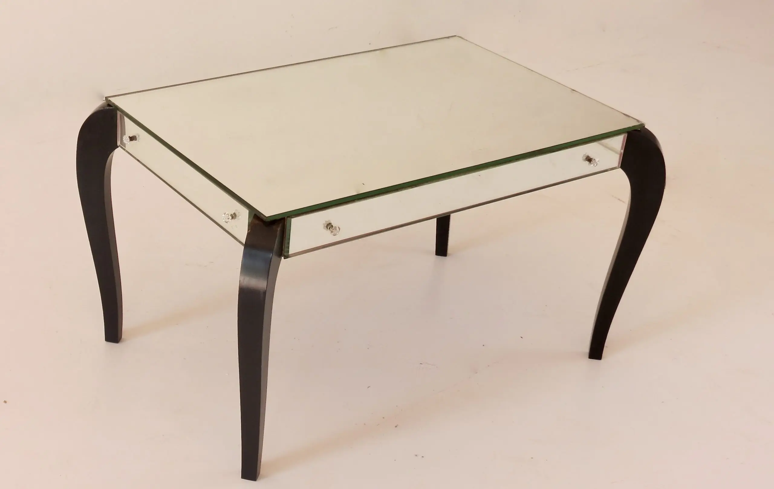 Rare Mirrored Glass Occasional Side Table, 1935 — photo 4