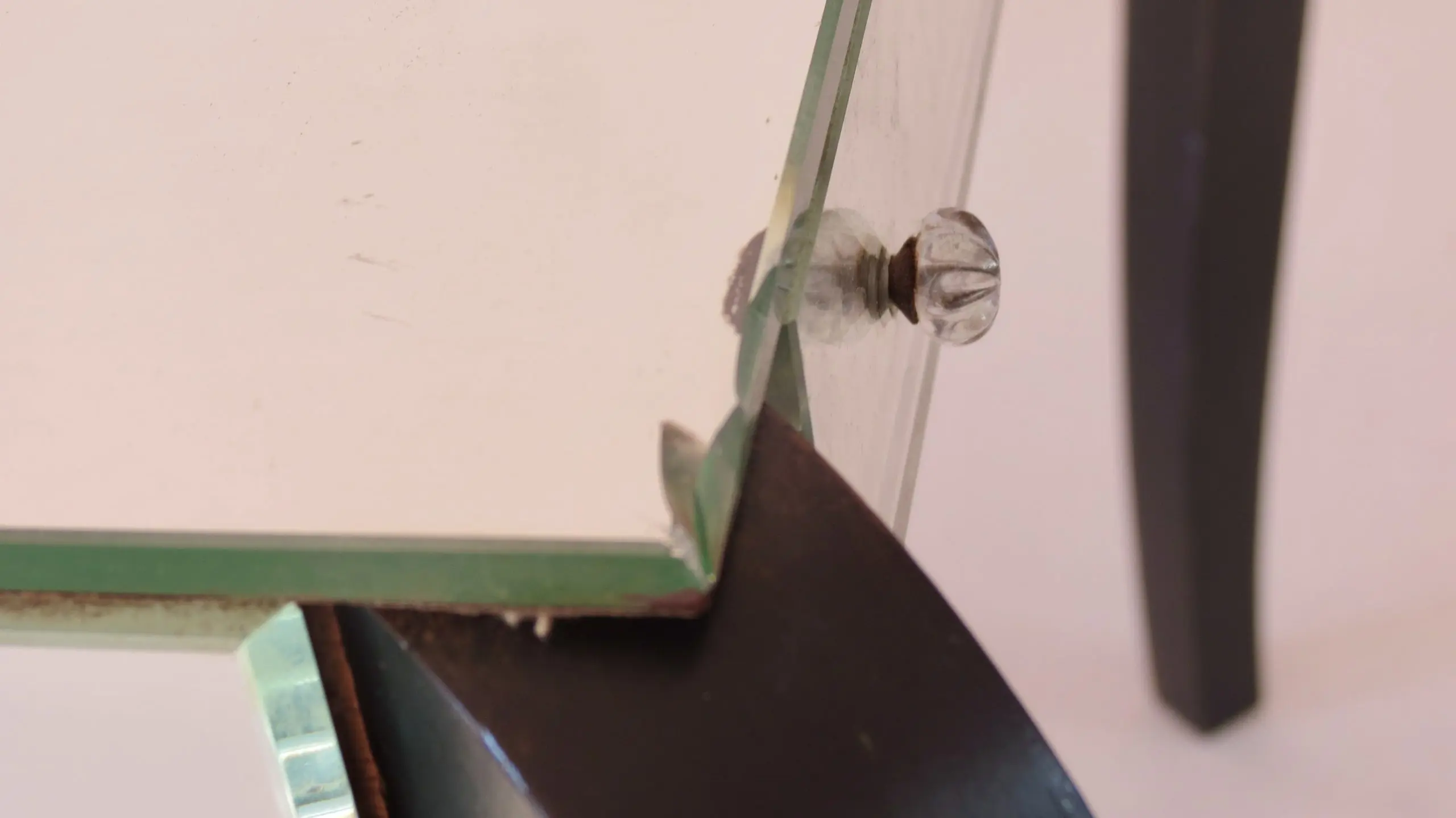 Rare Mirrored Glass Occasional Side Table, 1935 — photo 10