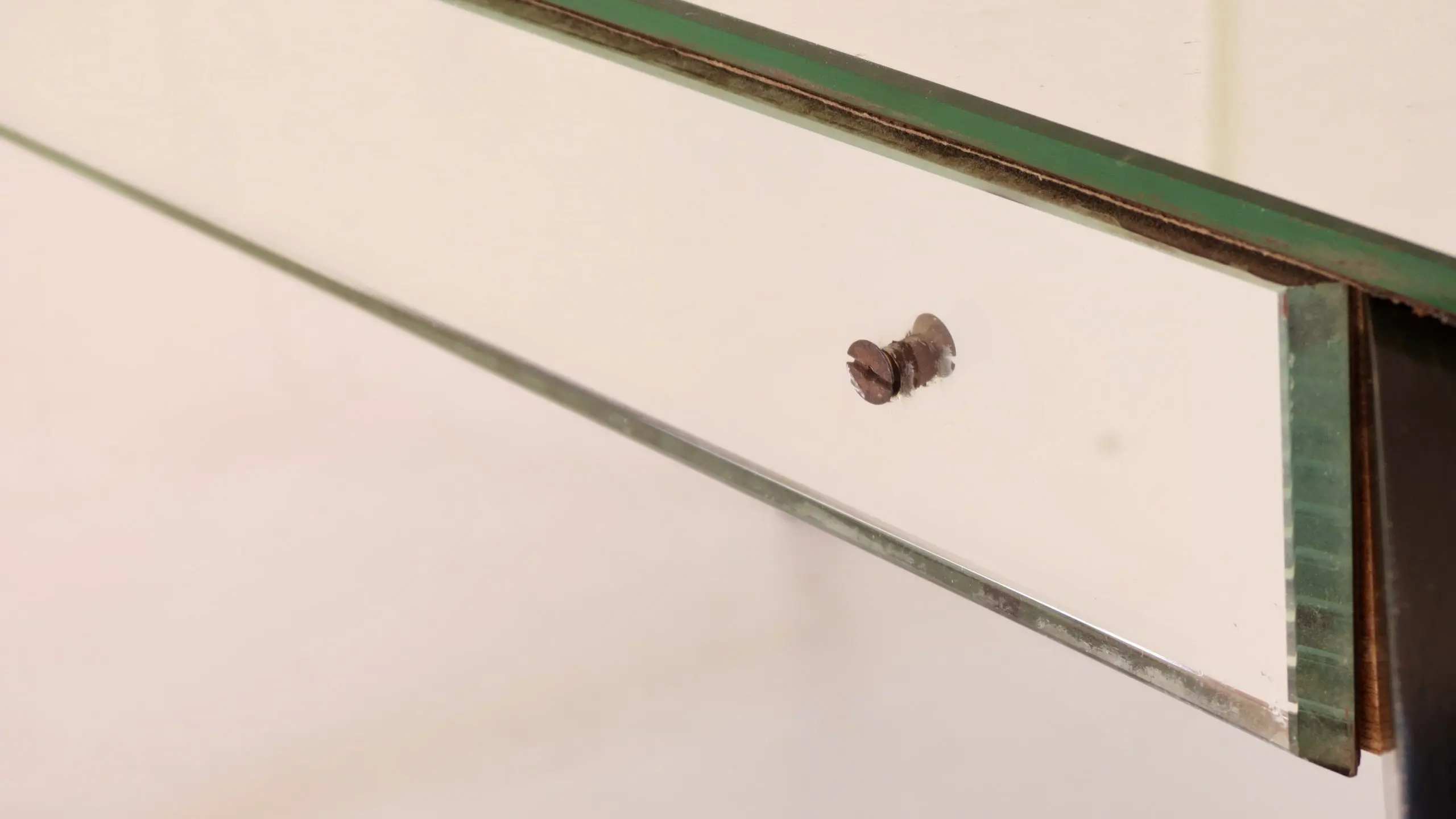 Rare Mirrored Glass Occasional Side Table, 1935 — photo 12