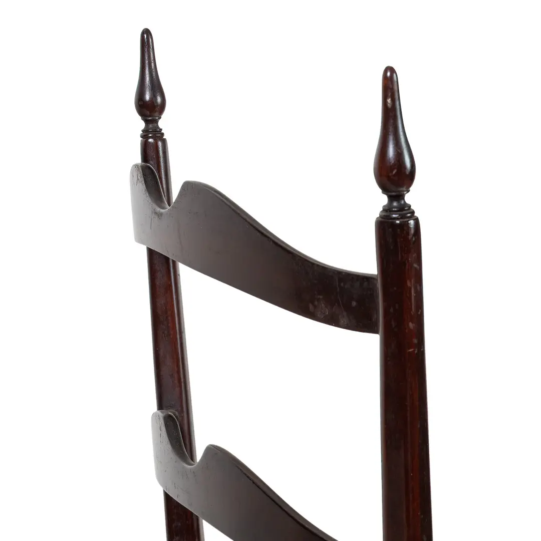 Set of 8 Ebonized Velvet High Back Chiavari Dining Chairs by Paolo Buffa, 1950 — photo 13