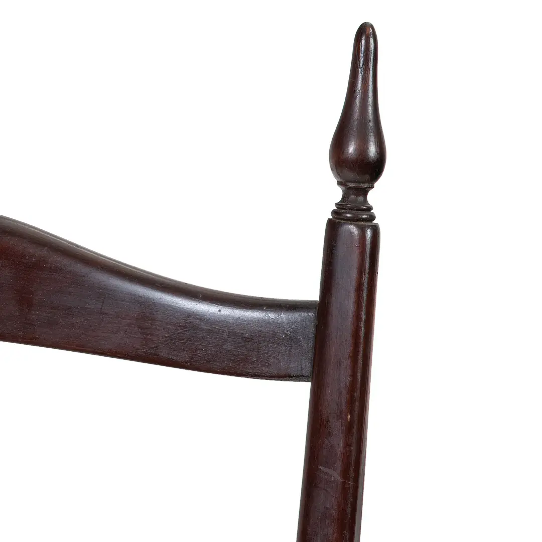 Set of 8 Ebonized Velvet High Back Chiavari Dining Chairs by Paolo Buffa, 1950 — photo 10