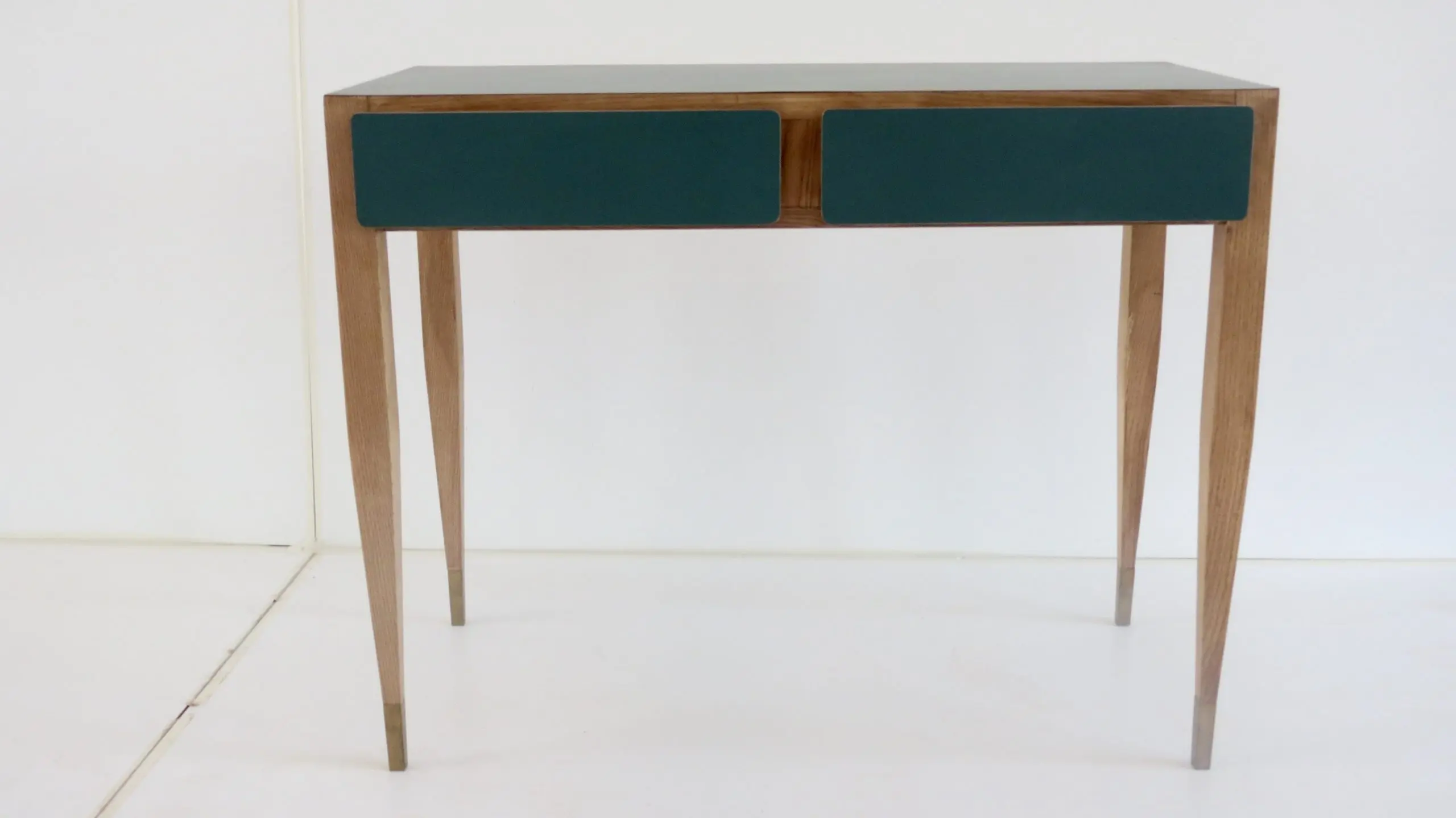 Gio Ponti Vanity Console Desk Formica from Hotel PdP Roma, 1964 and "602" Chair — photo 5