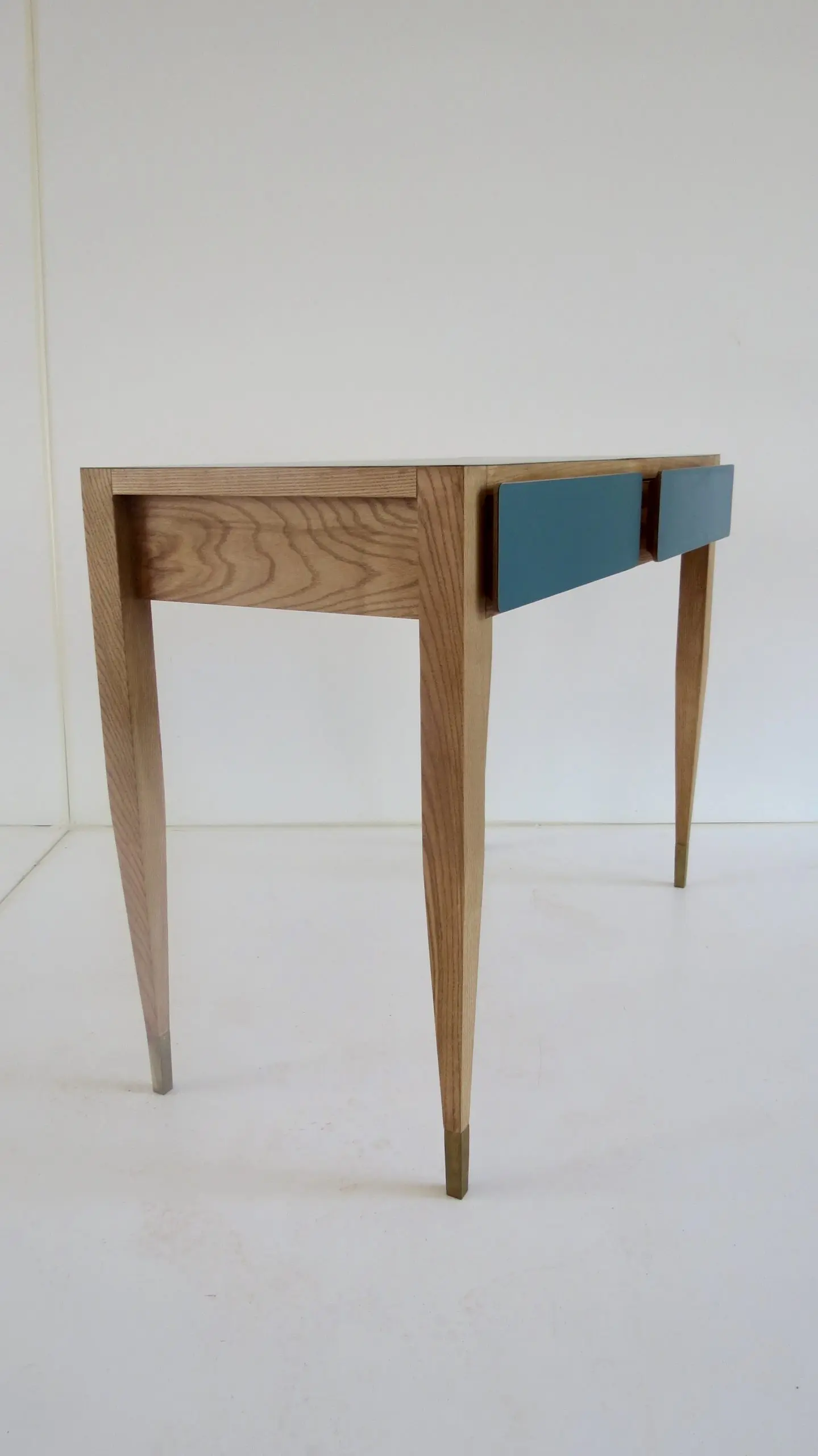 Gio Ponti Vanity Console Desk Formica from Hotel PdP Roma, 1964 and "602" Chair — image 3