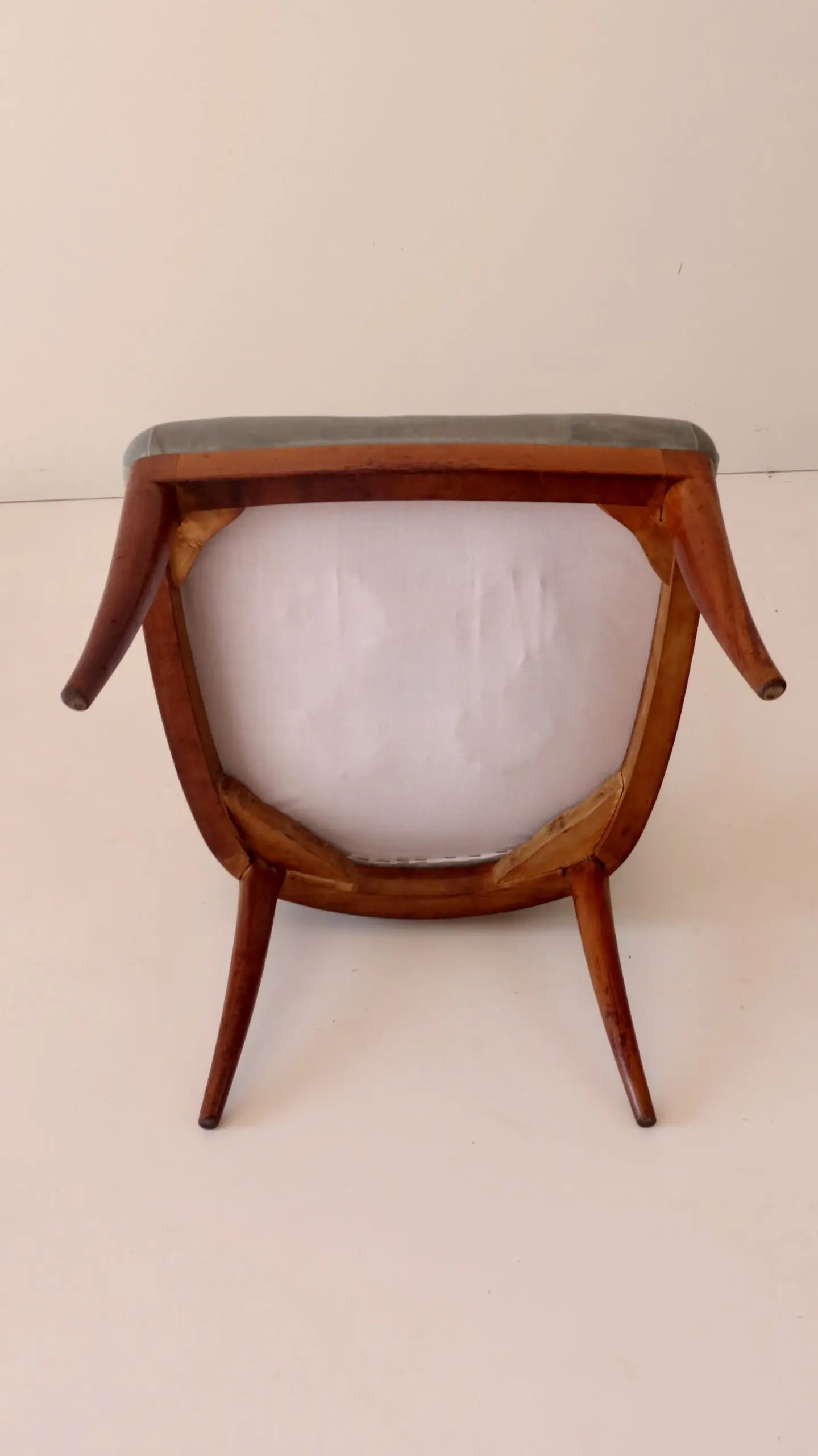 Pair of Andrea Busiri Vici Cherrywood Lounge Chairs, 1940 — photo 13