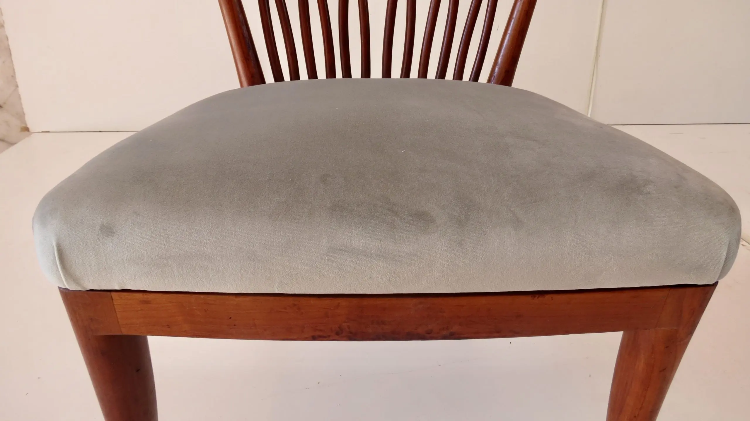 Pair of Andrea Busiri Vici Cherrywood Lounge Chairs, 1940 — photo 11