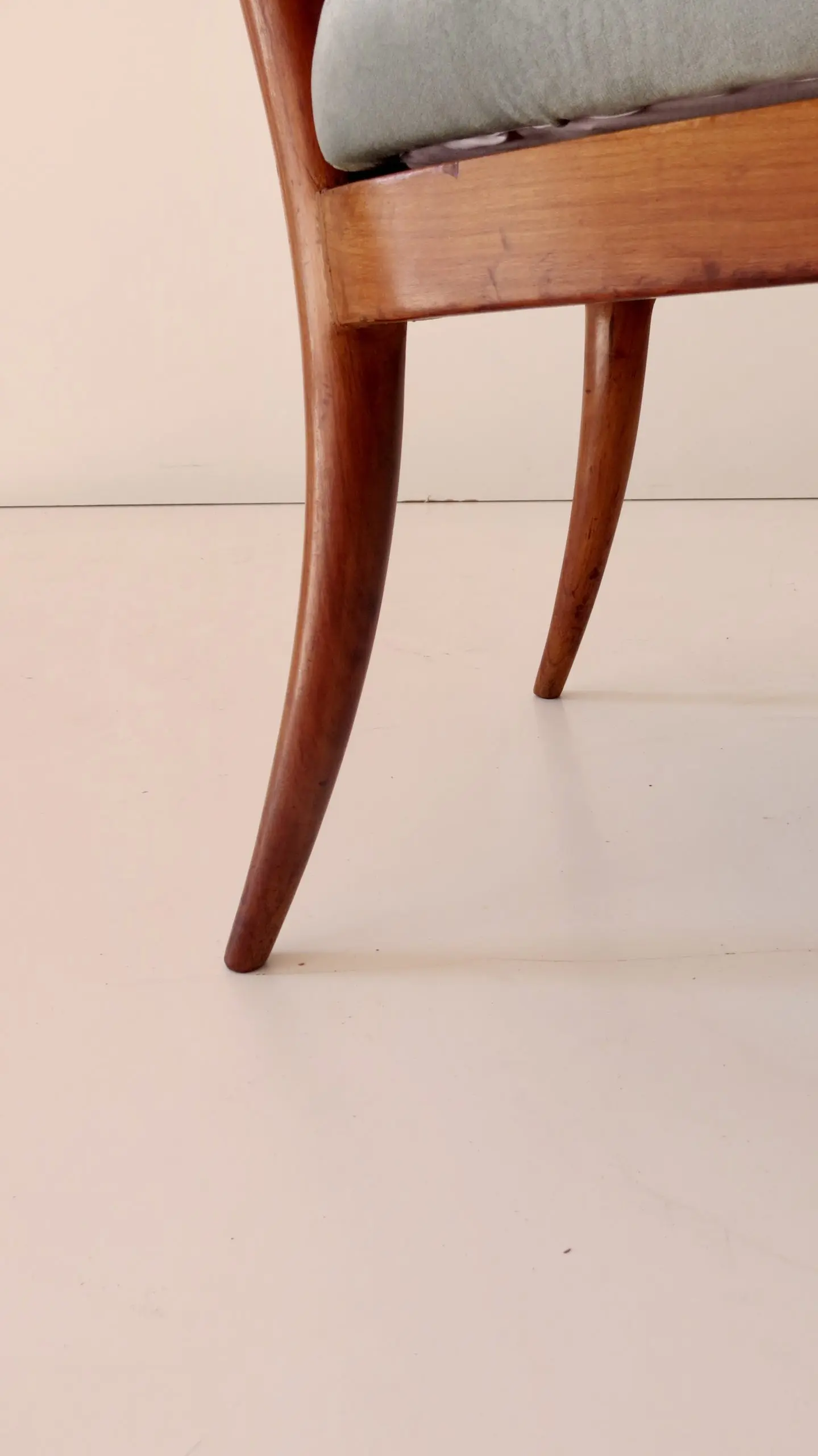 Pair of Andrea Busiri Vici Cherrywood Lounge Chairs, 1940 — photo 9