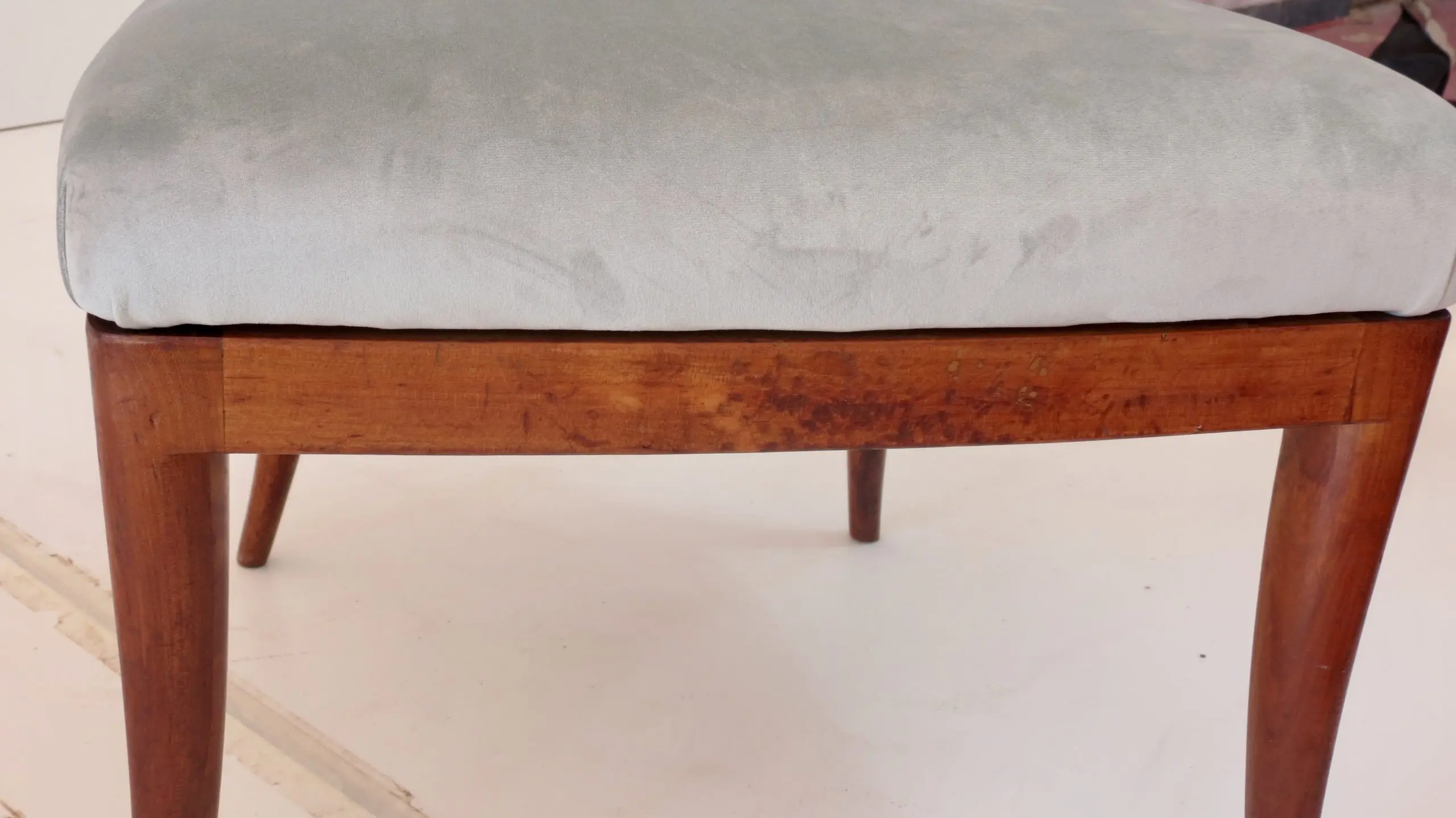 Pair of Andrea Busiri Vici Cherrywood Lounge Chairs, 1940 — photo 12