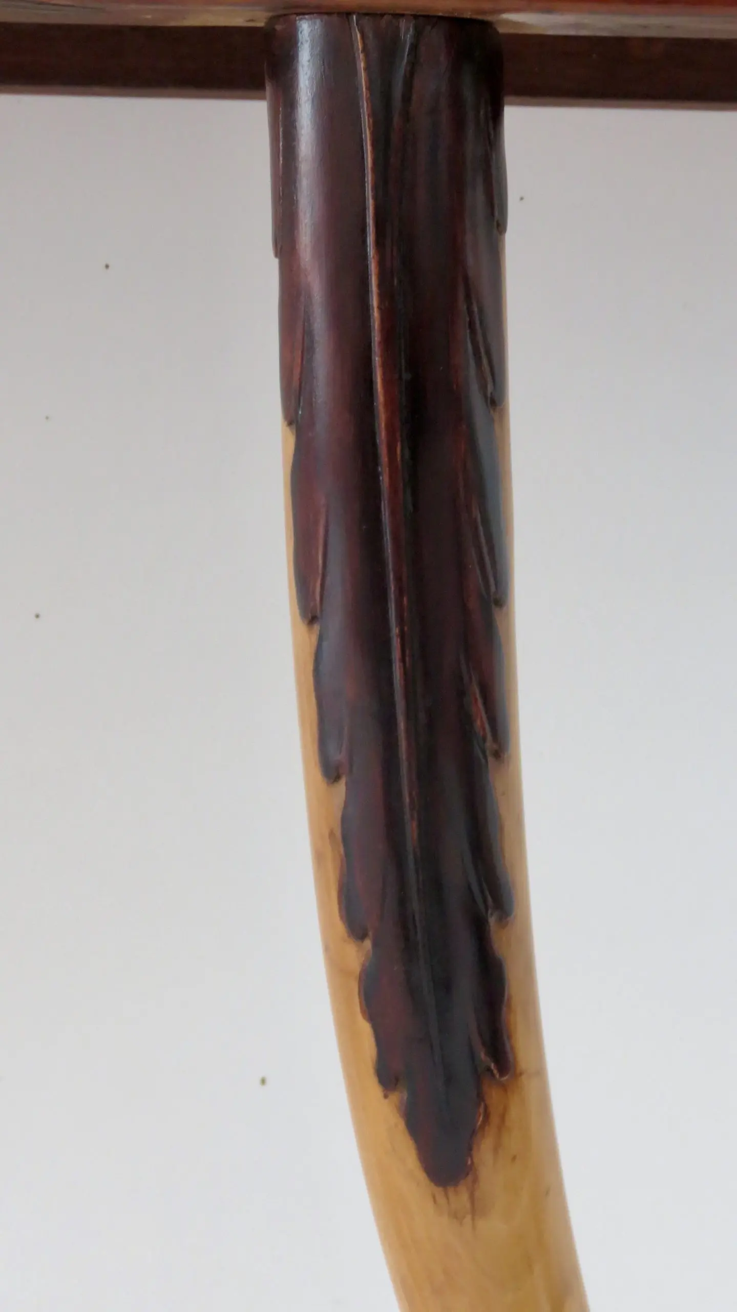 Large Important Inlaid Cherrywood Wall Console Tomaso Buzzi Attributed, c. 1940 — photo 21