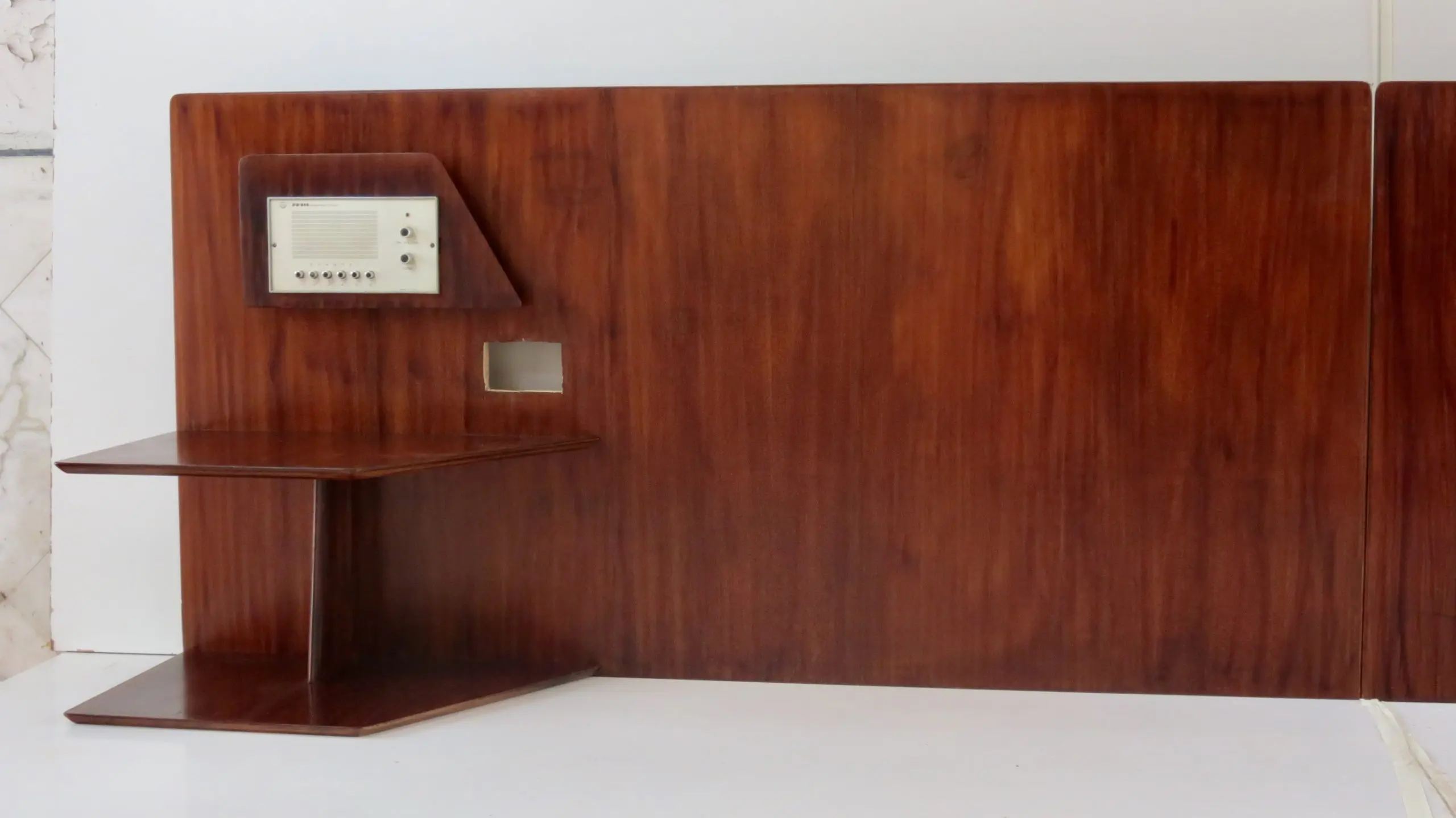 Gio Ponti, Pair of Fine Mahogany Headboards from Hotel Royal Naples, 1955 — photo 6