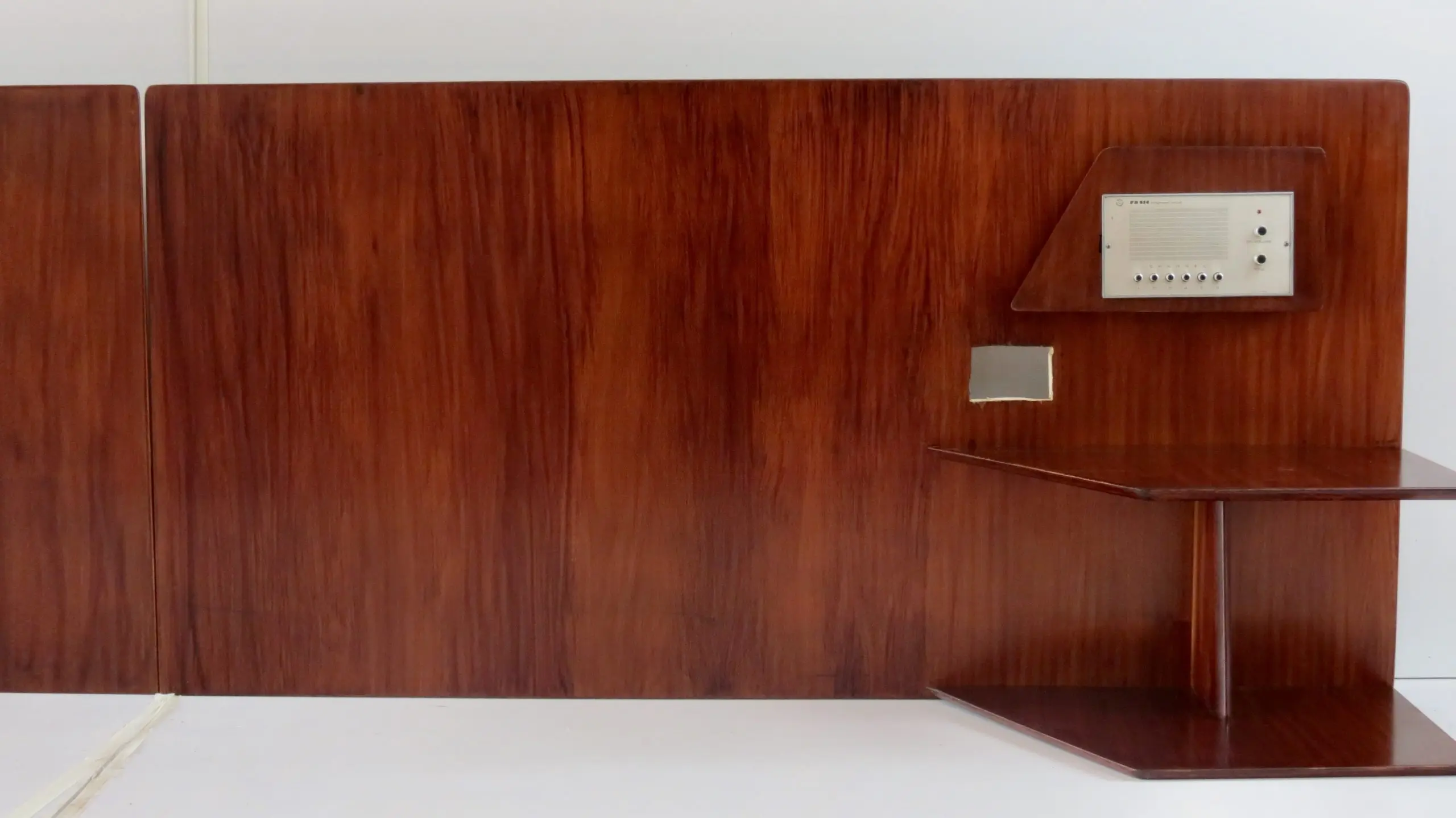 Gio Ponti, Pair of Fine Mahogany Headboards from Hotel Royal Naples, 1955 — photo 7