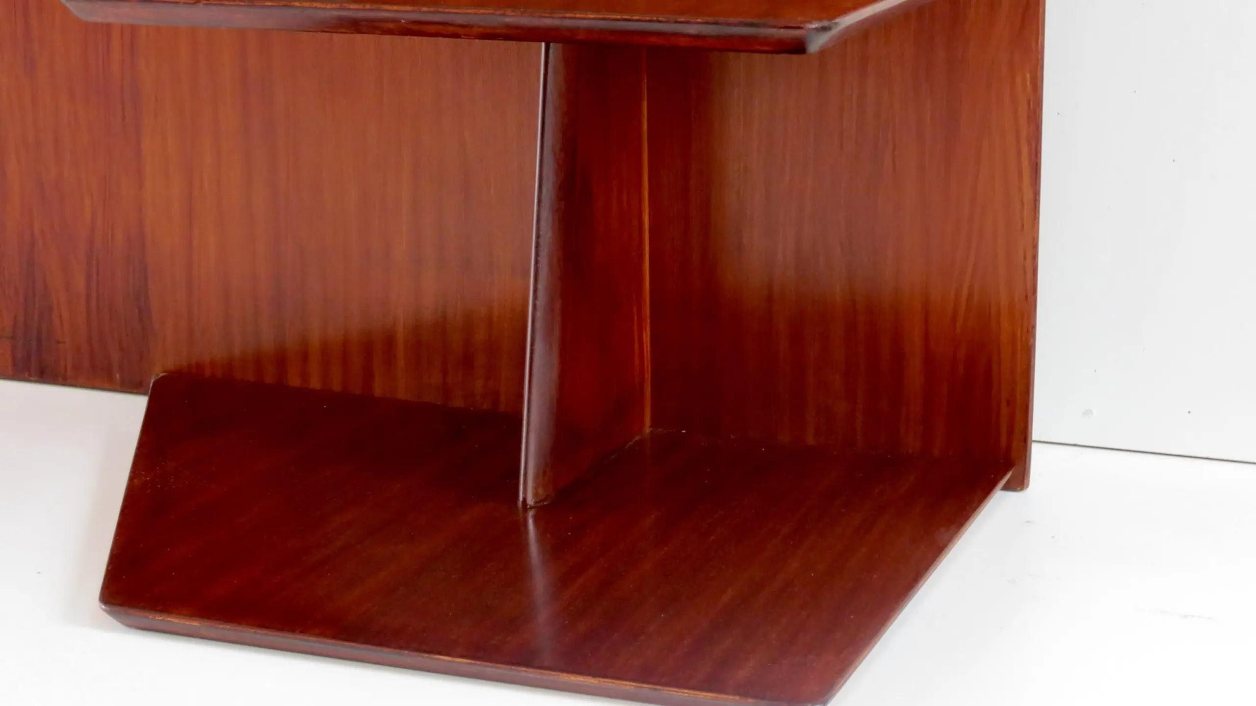 Gio Ponti, Pair of Fine Mahogany Headboards from Hotel Royal Naples, 1955 — photo 8