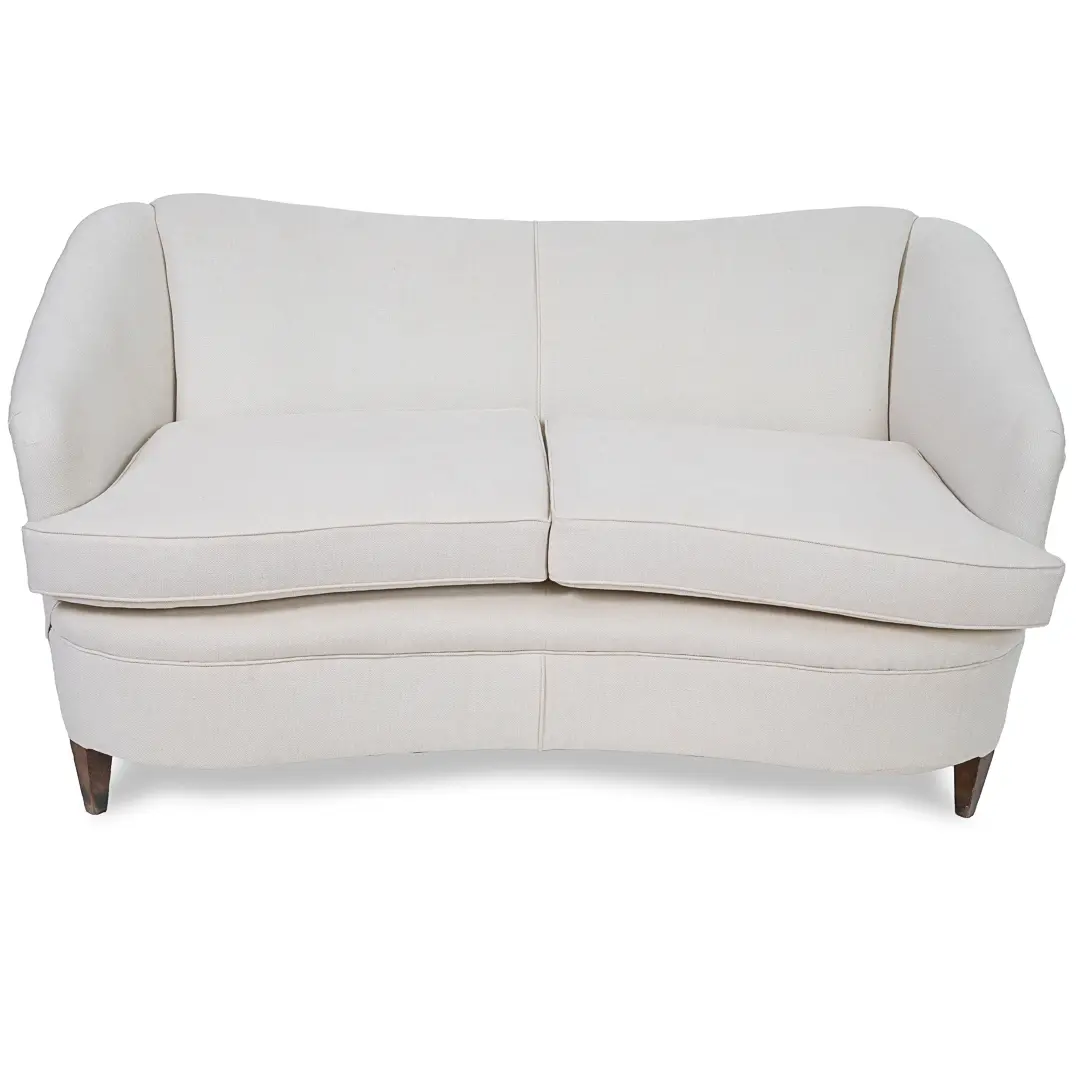 Gio Ponti White Sofa from Casa & Giardino, circa 1938 — photo 4