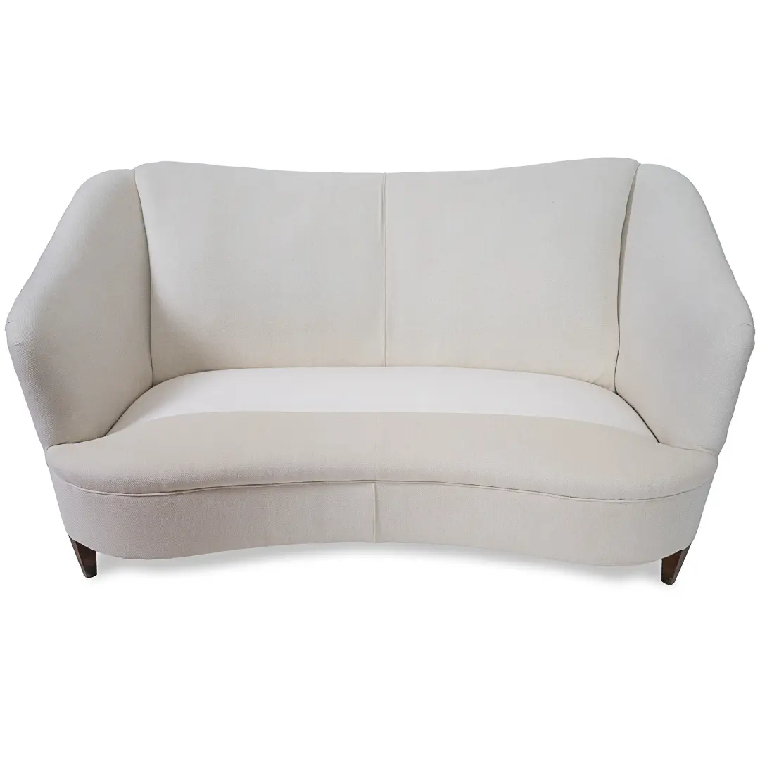 Gio Ponti White Sofa from Casa & Giardino, circa 1938 — photo 12