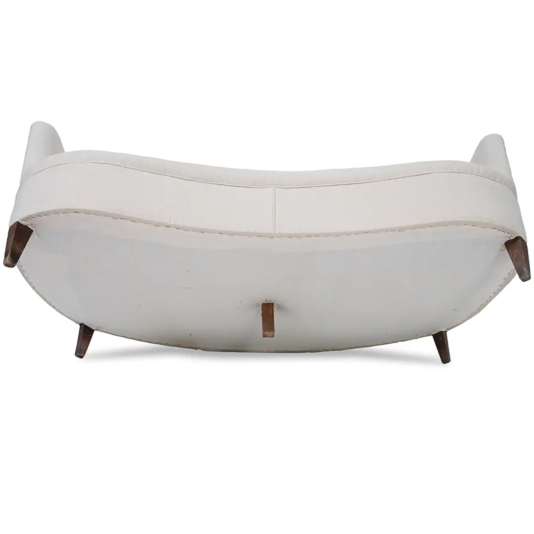 Gio Ponti White Sofa from Casa & Giardino, circa 1938 — photo 14