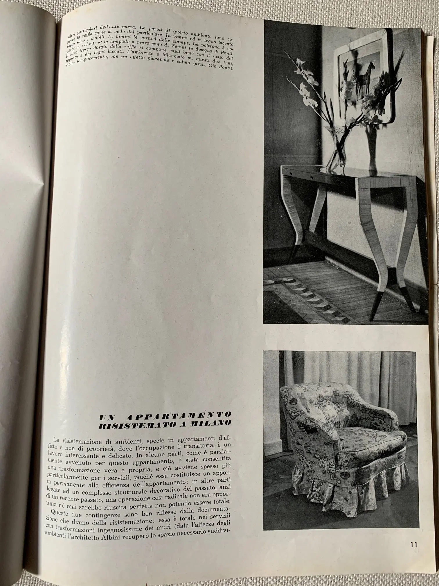 Gio Ponti Pair of White Armchairs Casa & Giardino, 1938 — photo 18