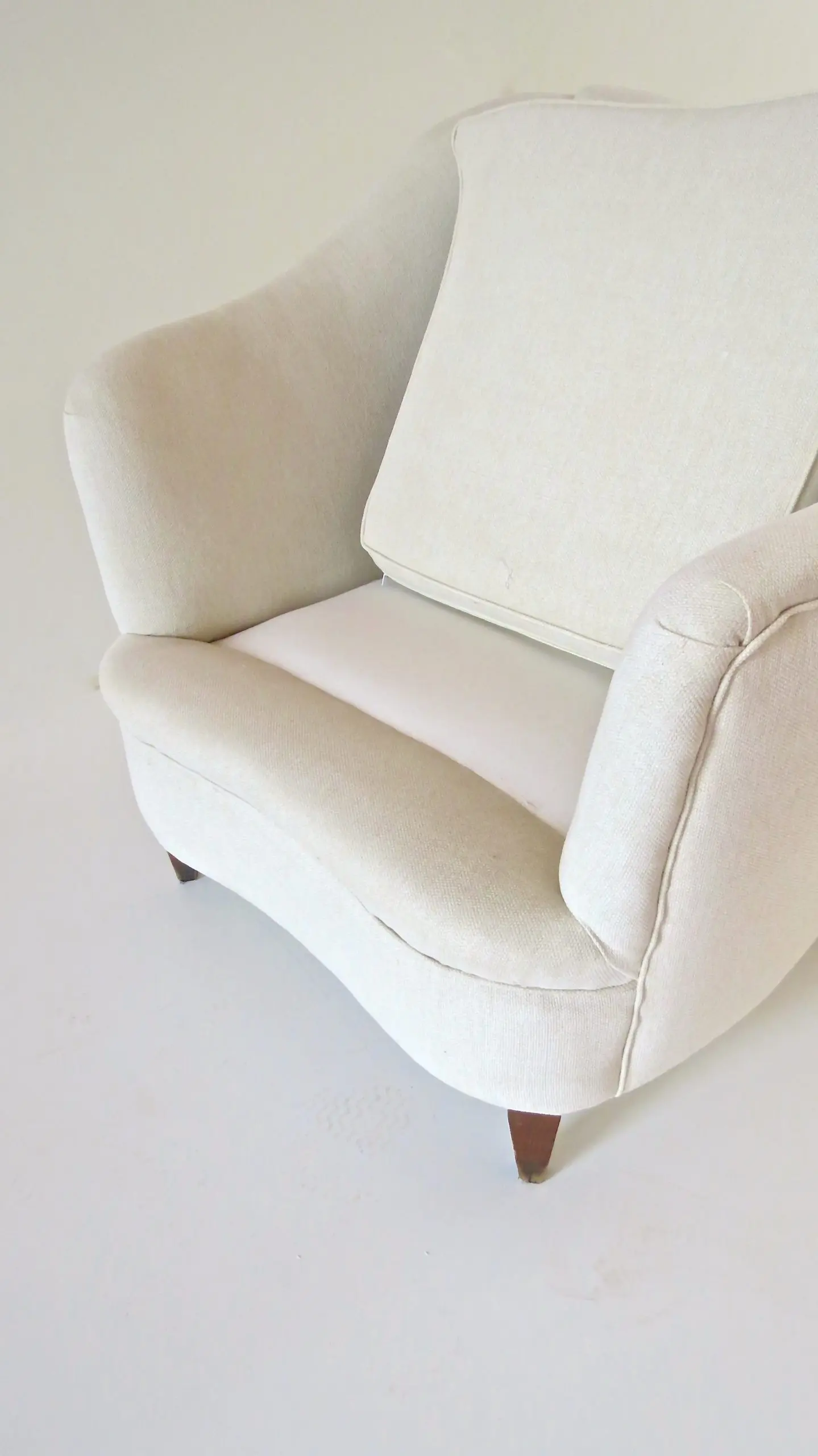 Gio Ponti Pair of White Armchairs Casa & Giardino, 1938 — photo 16