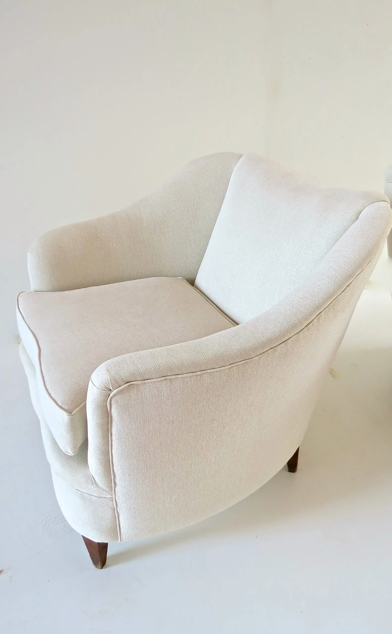Gio Ponti Pair of White Armchairs Casa & Giardino, 1938 — photo 15
