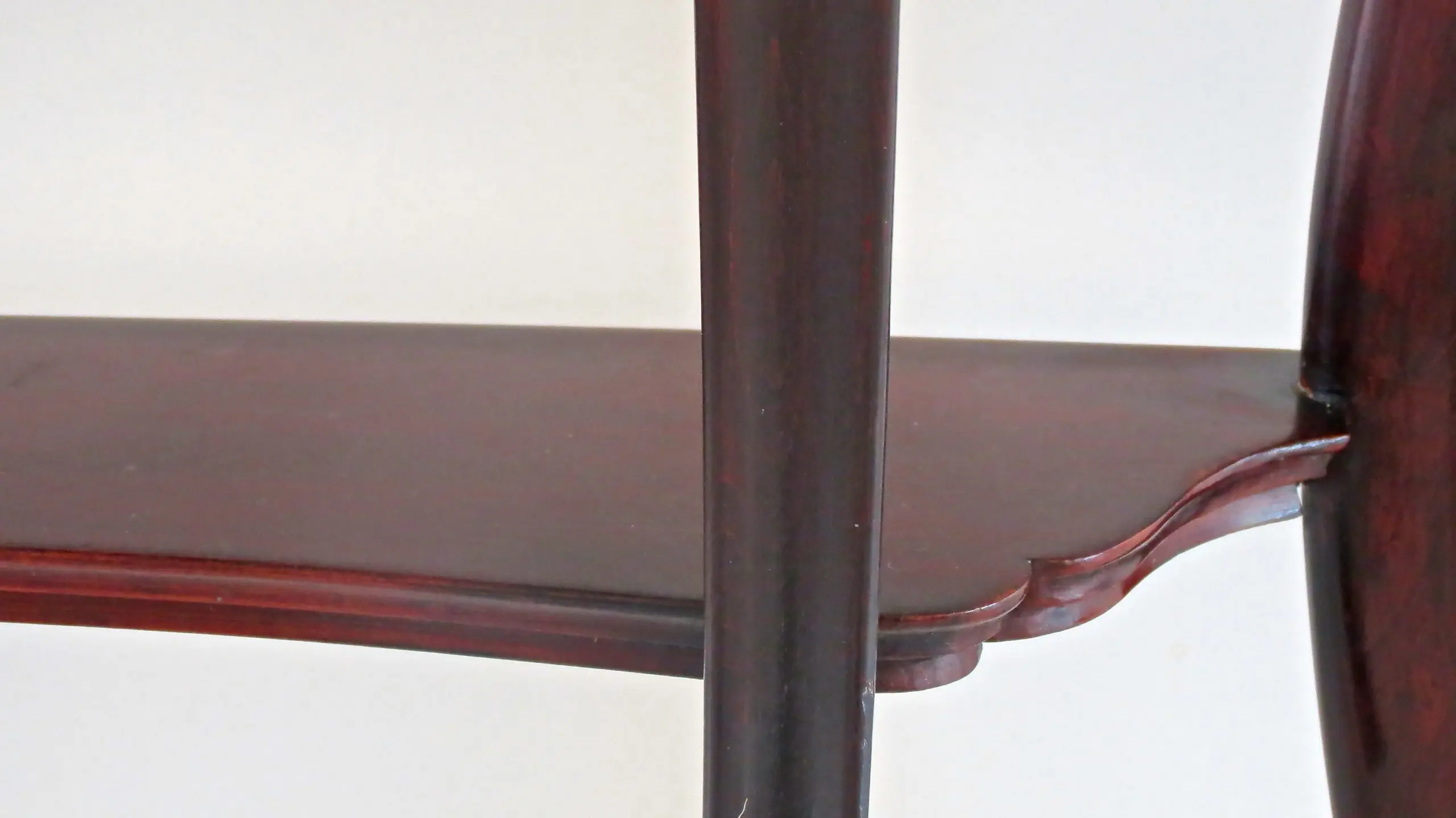 Pair of Unique Walnut Curved Console by Arch. Tempestini, 1951 — photo 12