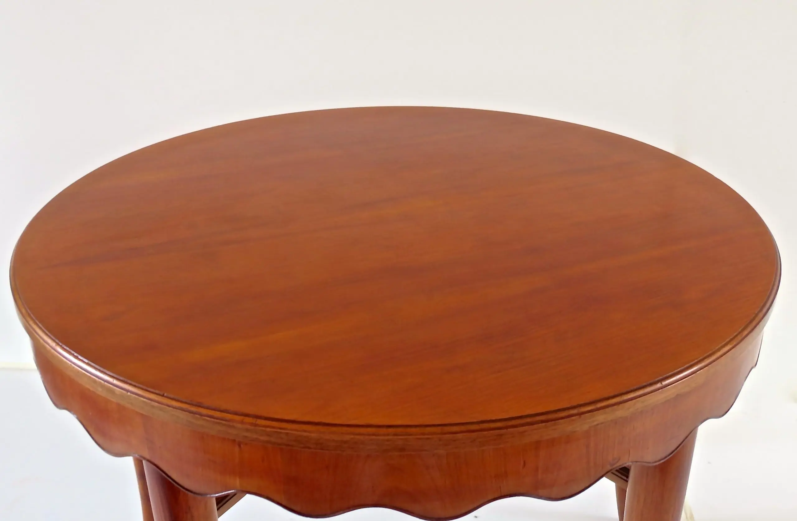 Paolo Buffa Unique Round Dining Table Cherrywood, 1950 — photo 23
