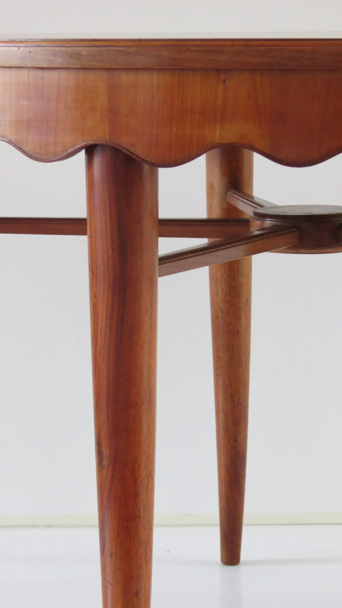 Paolo Buffa Unique Round Dining Table Cherrywood, 1950 — photo 20