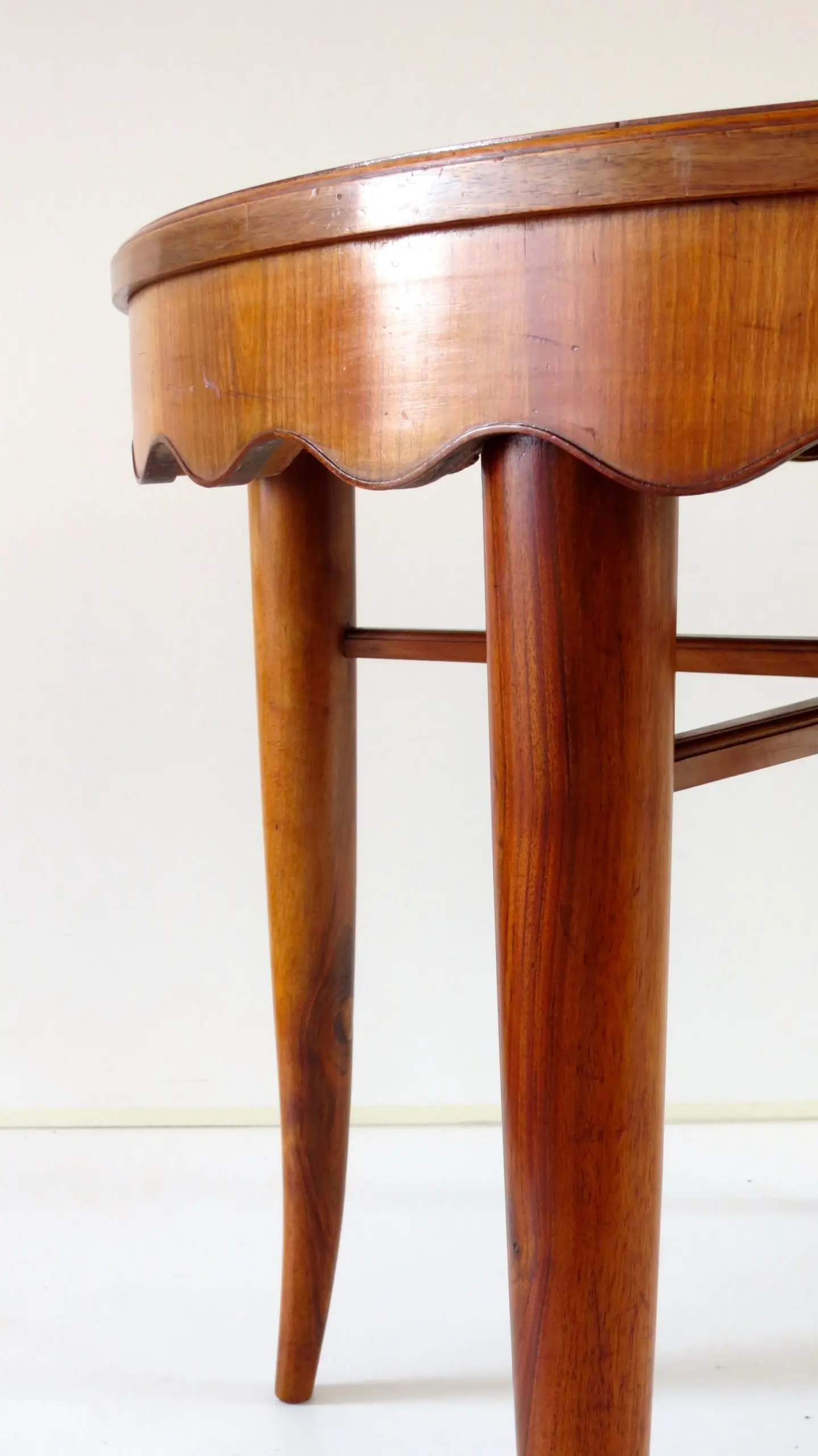 Paolo Buffa Unique Round Dining Table Cherrywood, 1950 — photo 22