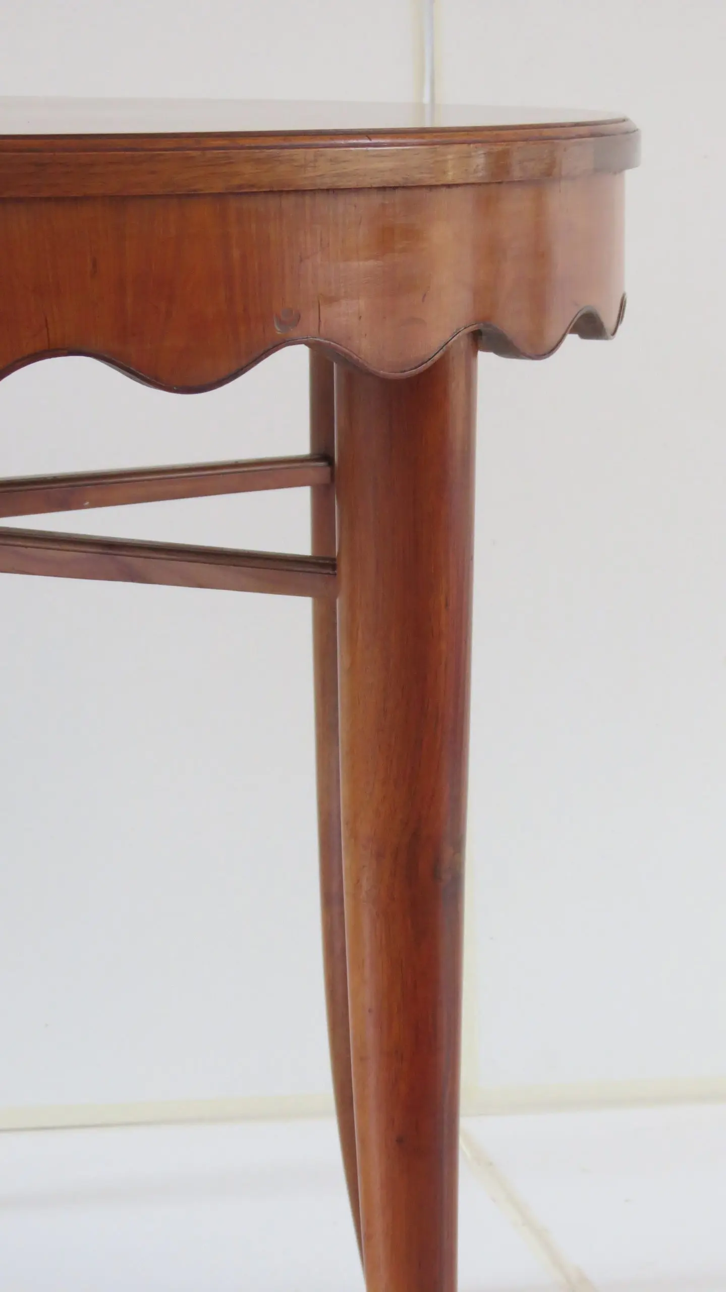 Paolo Buffa Unique Round Dining Table Cherrywood, 1950 — photo 21