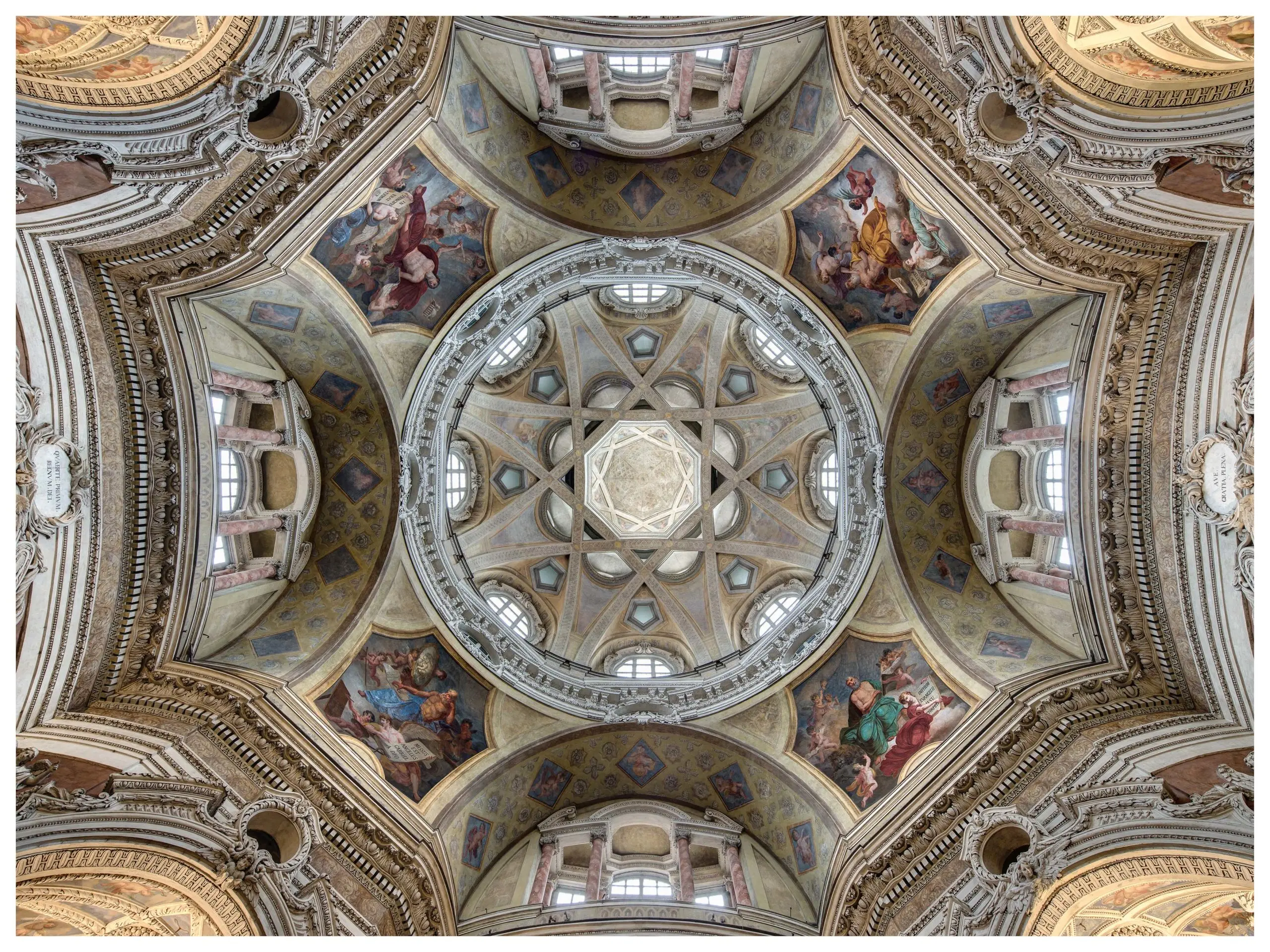 Cupola Chiesa San Lorenzo, Torino, 2017 by Carlo Carossio — Carlo Carossio