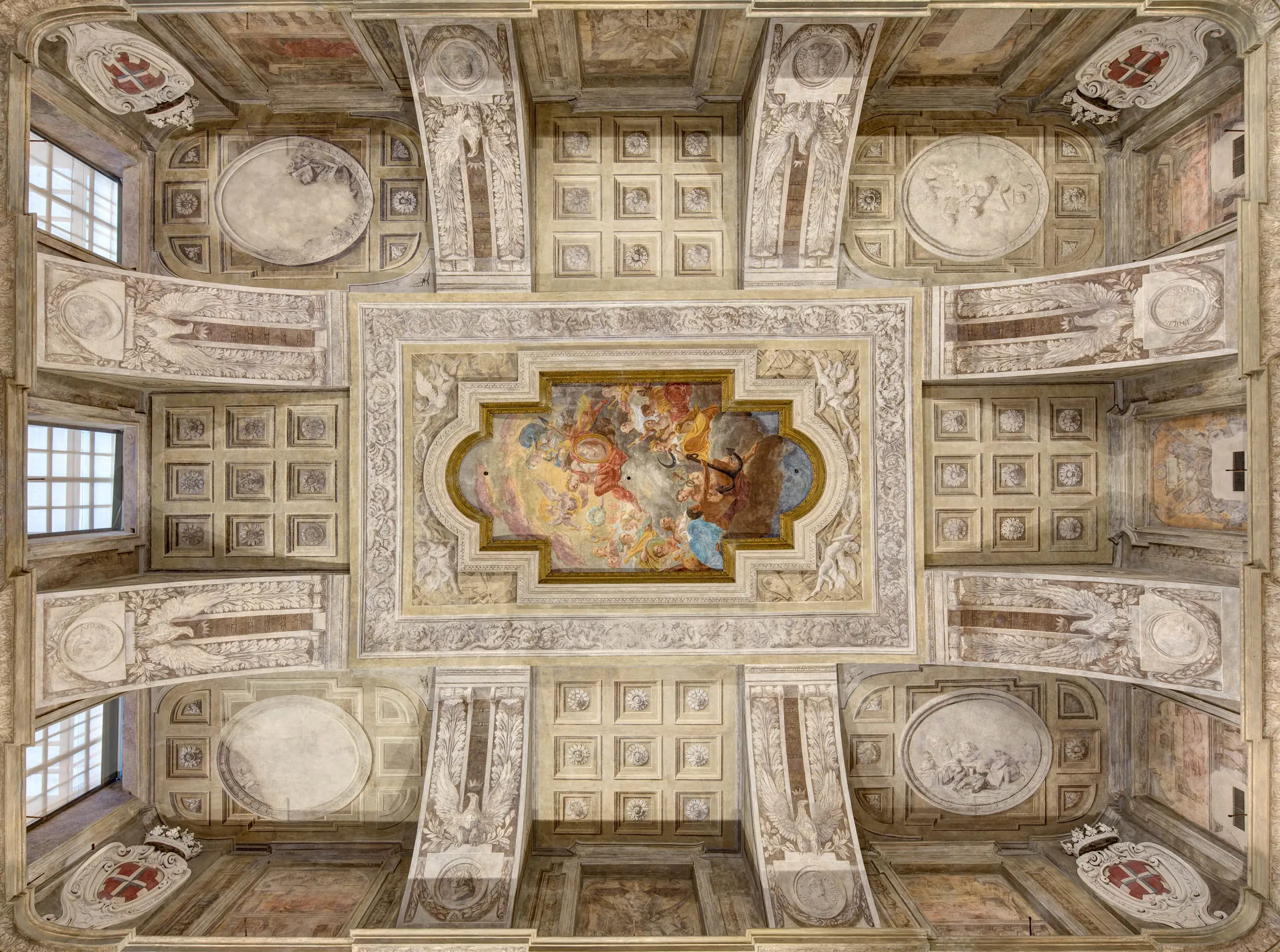 Palazzo Madama, soffitto, Torino 2017 by Carlo Carossio — Carlo Carossio