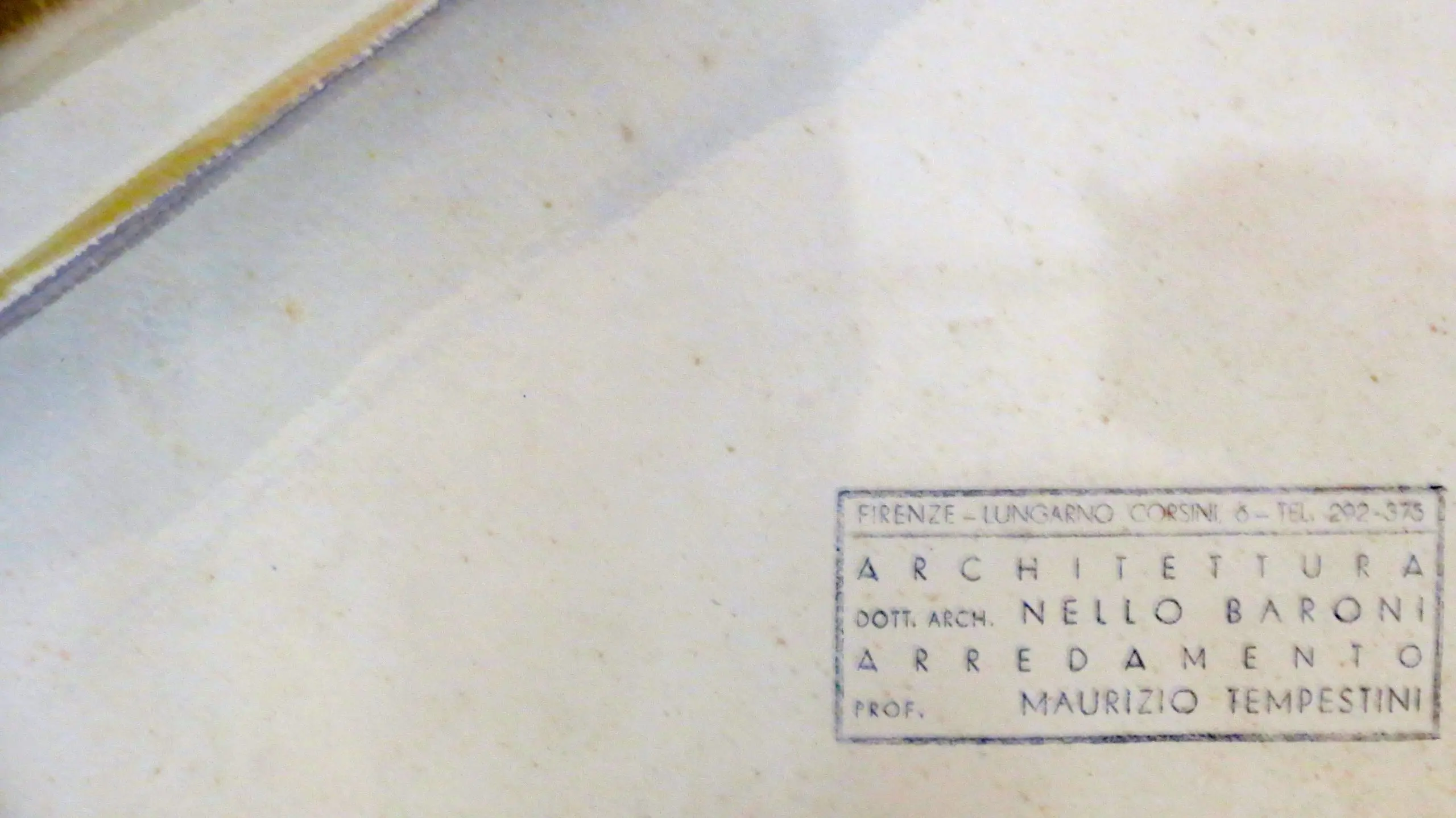 Watercolors on Paper "Cinema Al Forte Dei Marmi" Maurizio Tempestini, 1939 — photo 7